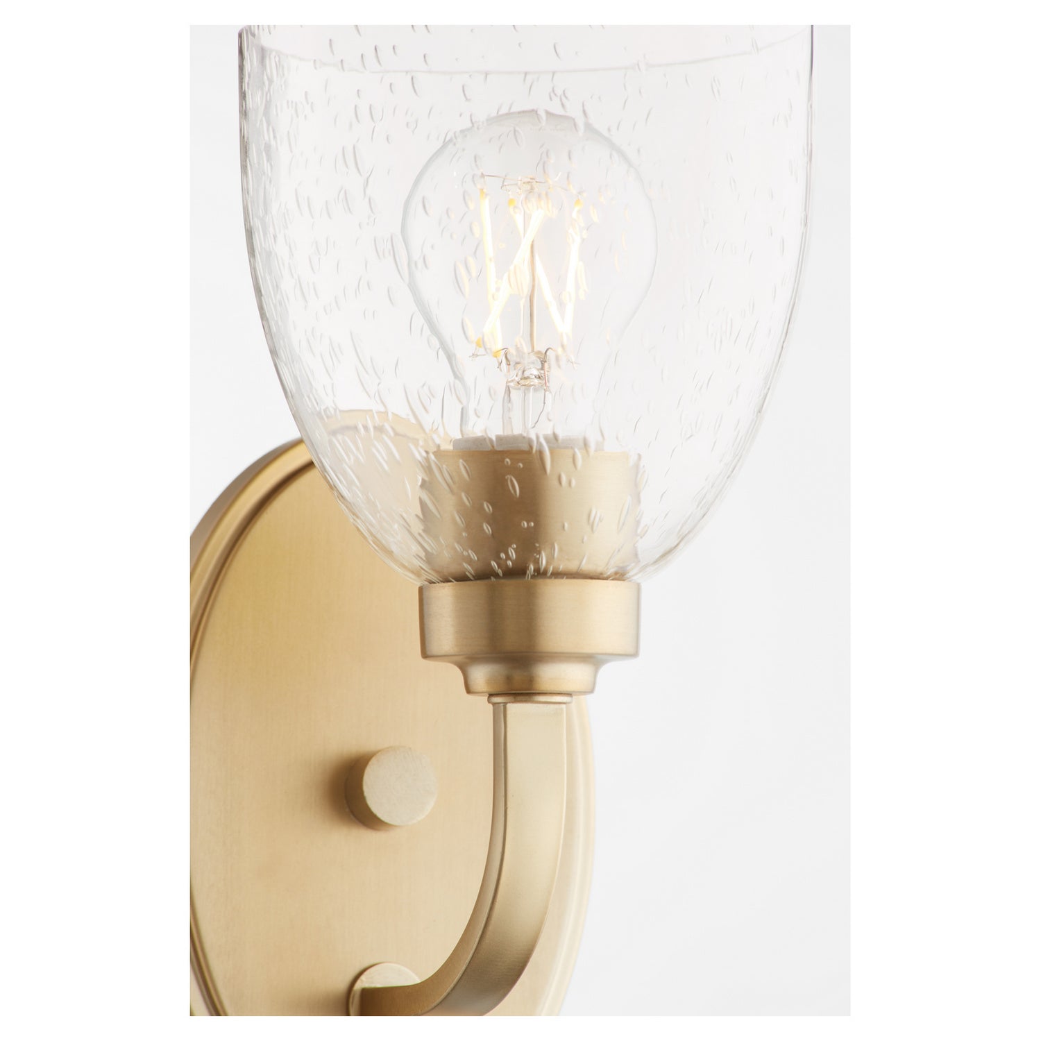 Quorum - 5560-1-280 - One Light Wall Mount - Reyes - Aged Brass