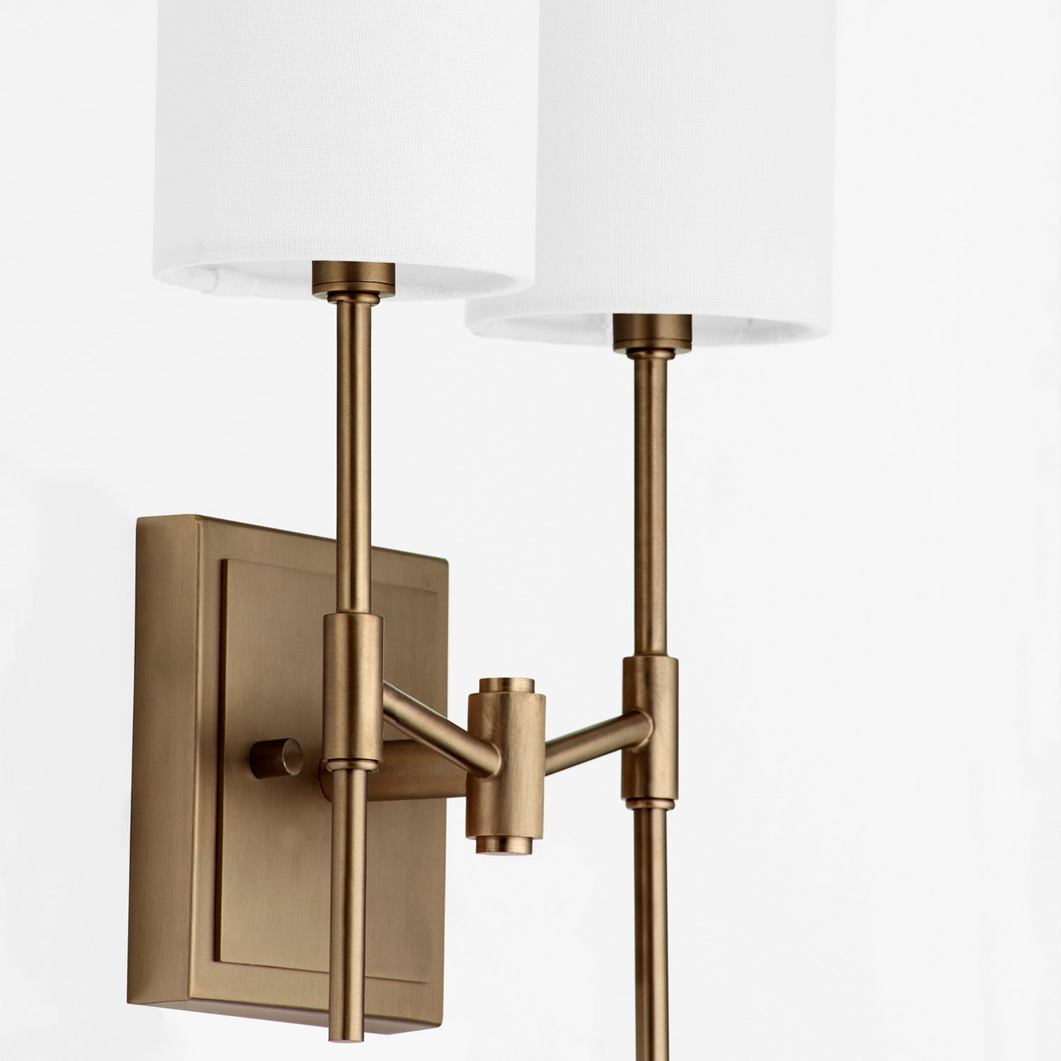 Quorum - 563-2-81 - Two Light Wall Mount - Hamilton - Dark Brass