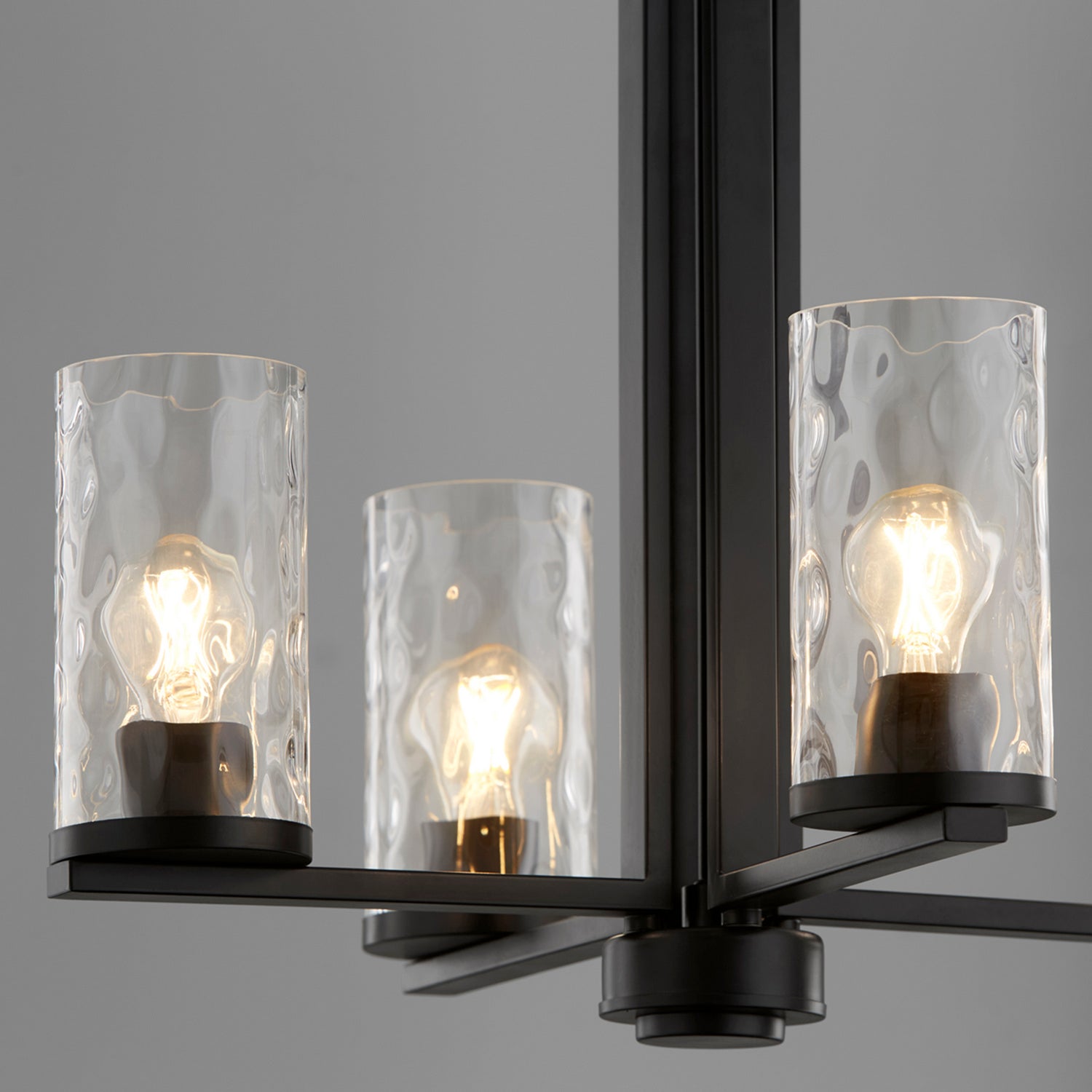 Quorum - 6111-4-59 - Four Light Chandelier - Steinway - Matte Black
