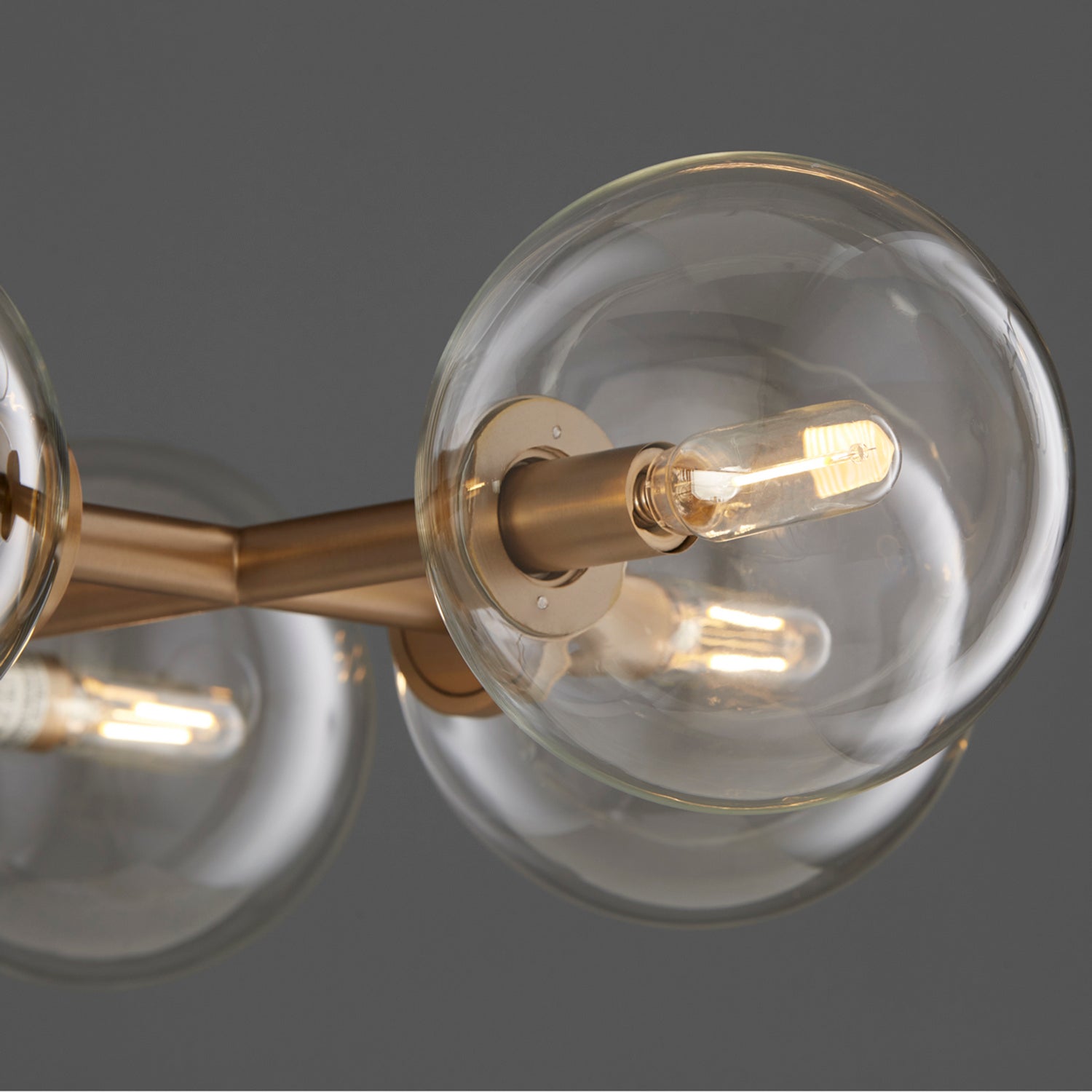 Quorum - 6132-8-80 - Eight Light Chandelier - Rovi - Aged Brass