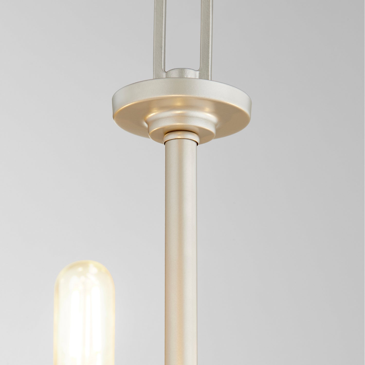 Quorum - 6160-3-64 - Three Light Chandelier - Reyes - Classic Nickel