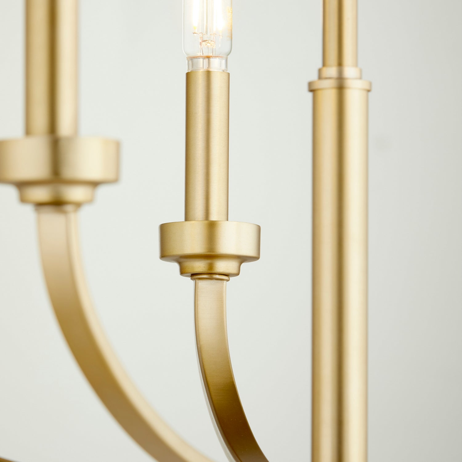 Quorum - 6160-5-80 - Five Light Chandelier - Reyes - Aged Brass