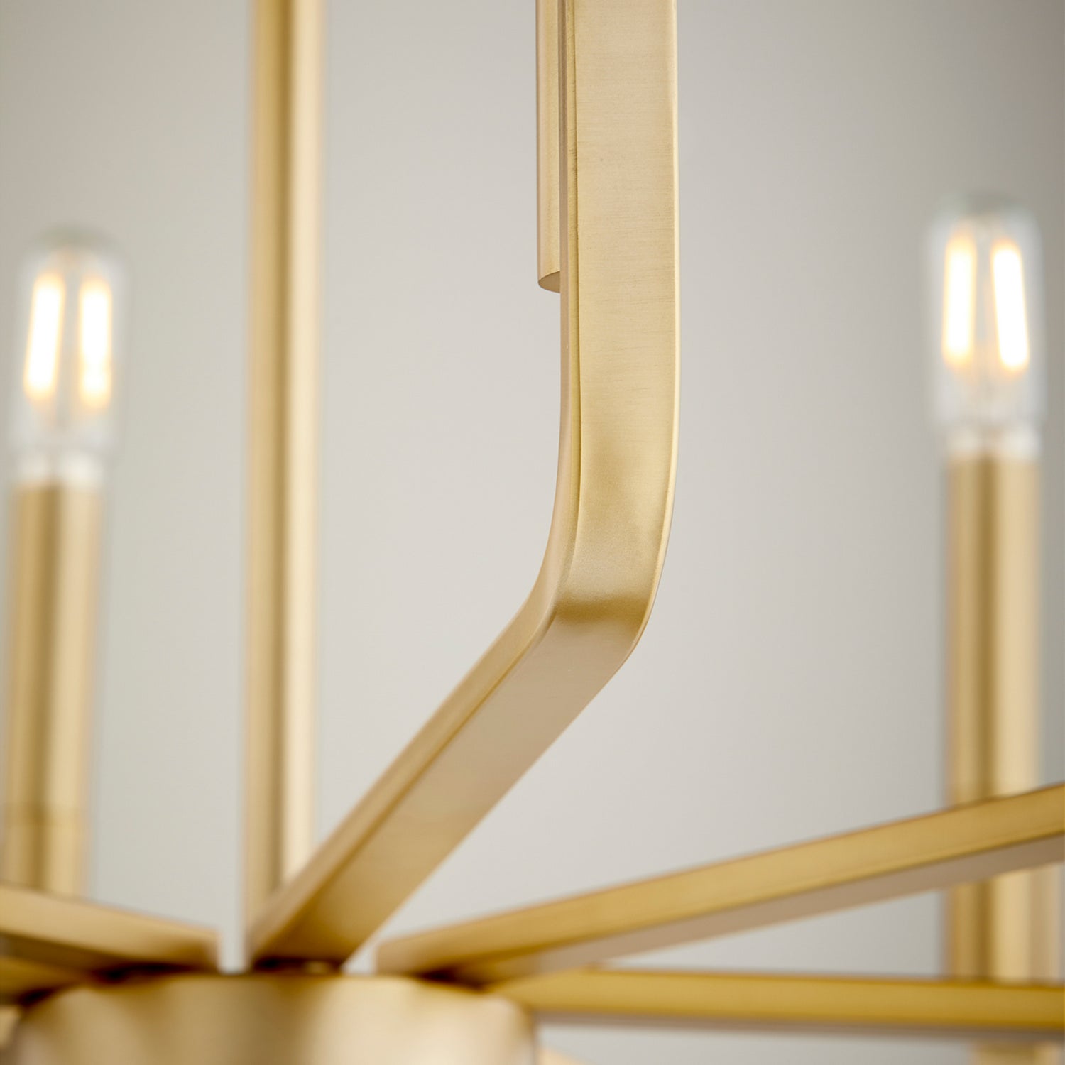 Quorum - 6210-8-80 - Eight Light Chandelier - Tempo - Aged Brass