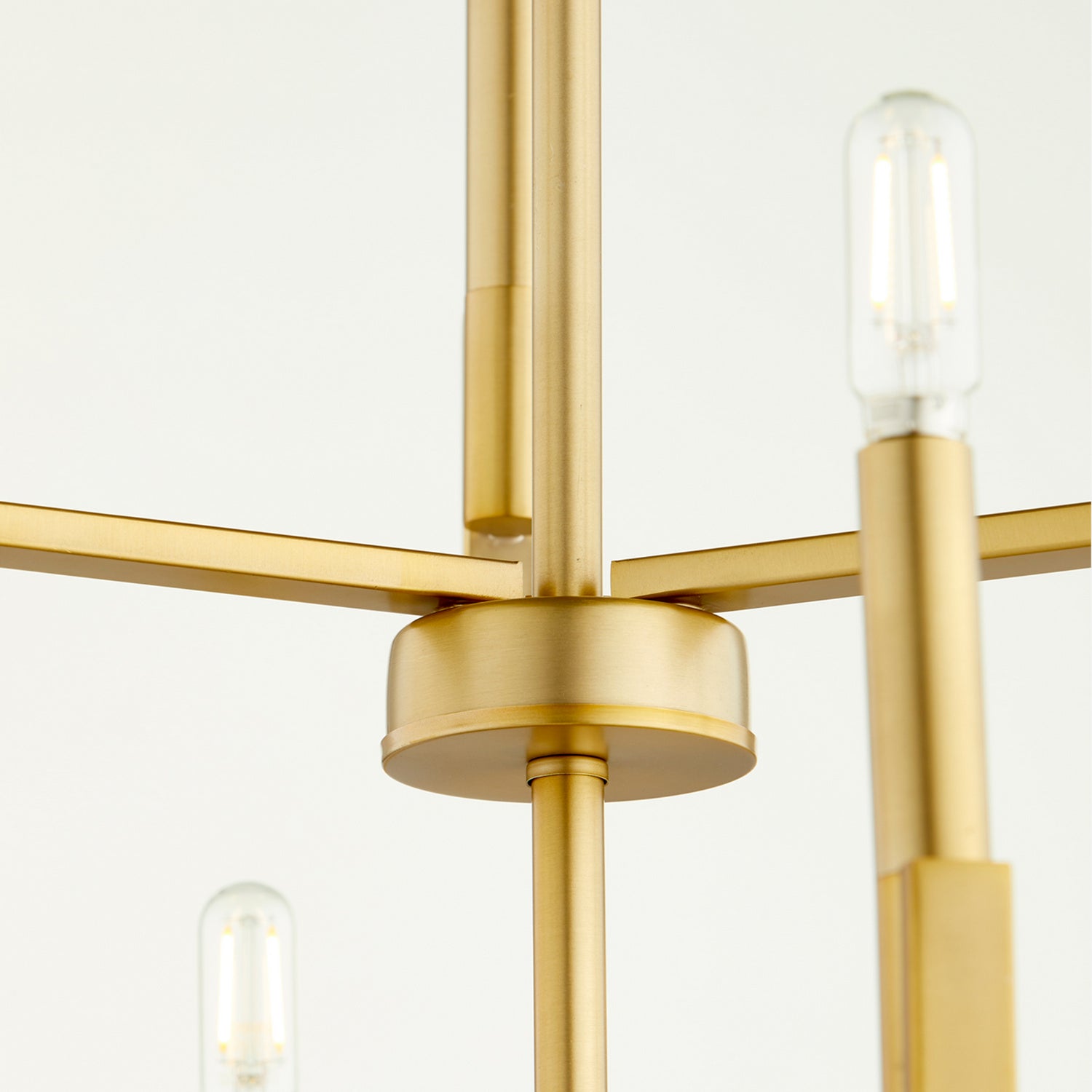 Quorum - 6210-9-80 - Nine Light Chandelier - Tempo - Aged Brass
