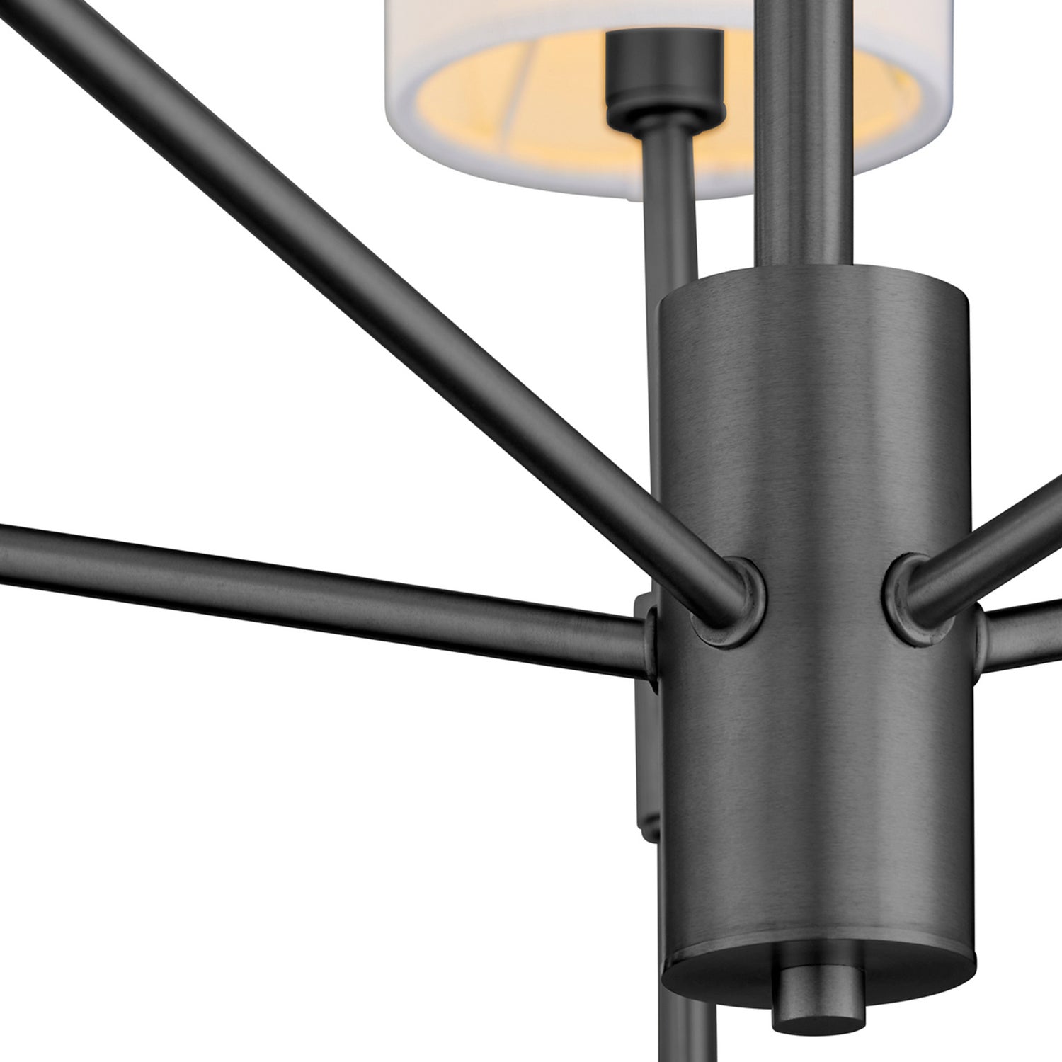 Quorum - 663-5-59 - Five Light Chandelier - Hamilton - Matte Black
