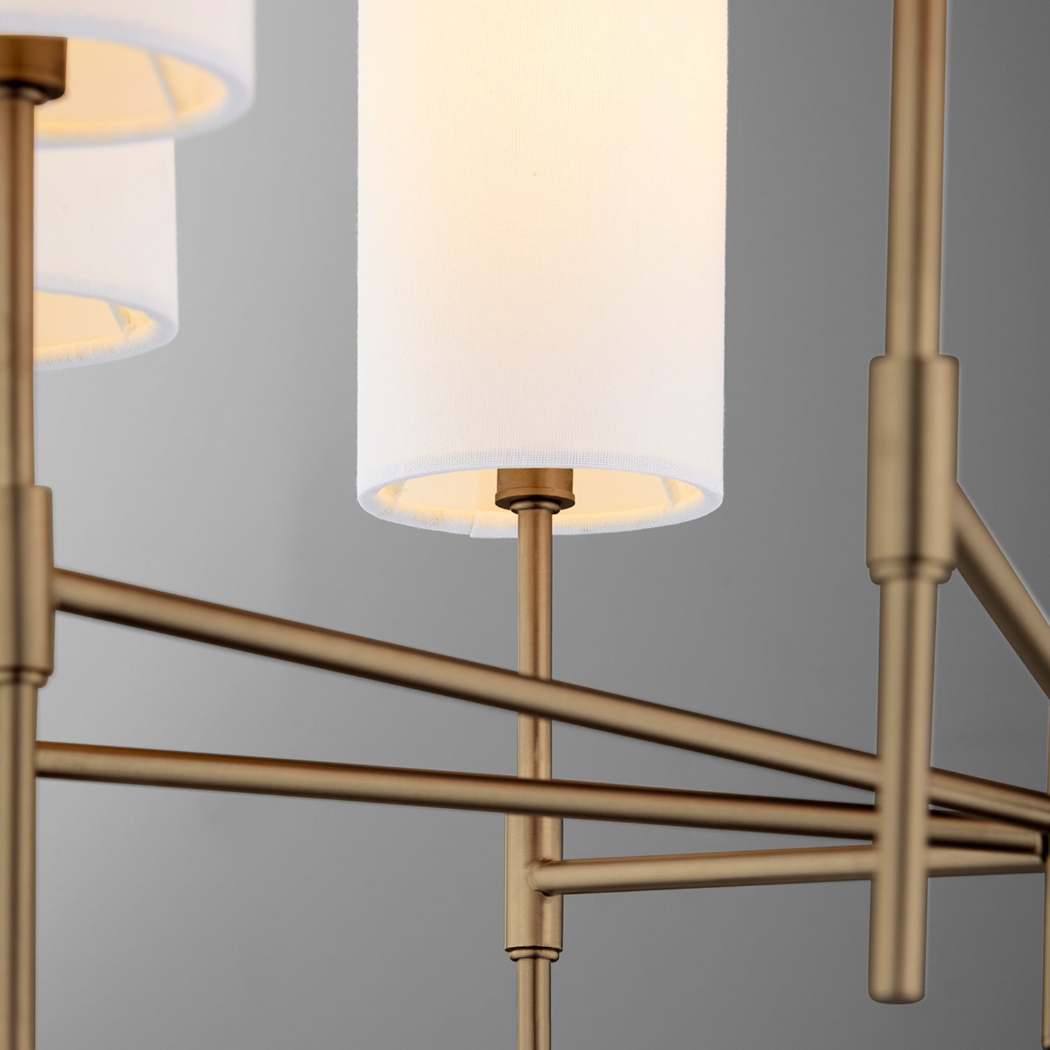 Quorum - 663-8-81 - Eight Light Chandelier - Hamilton - Dark Brass
