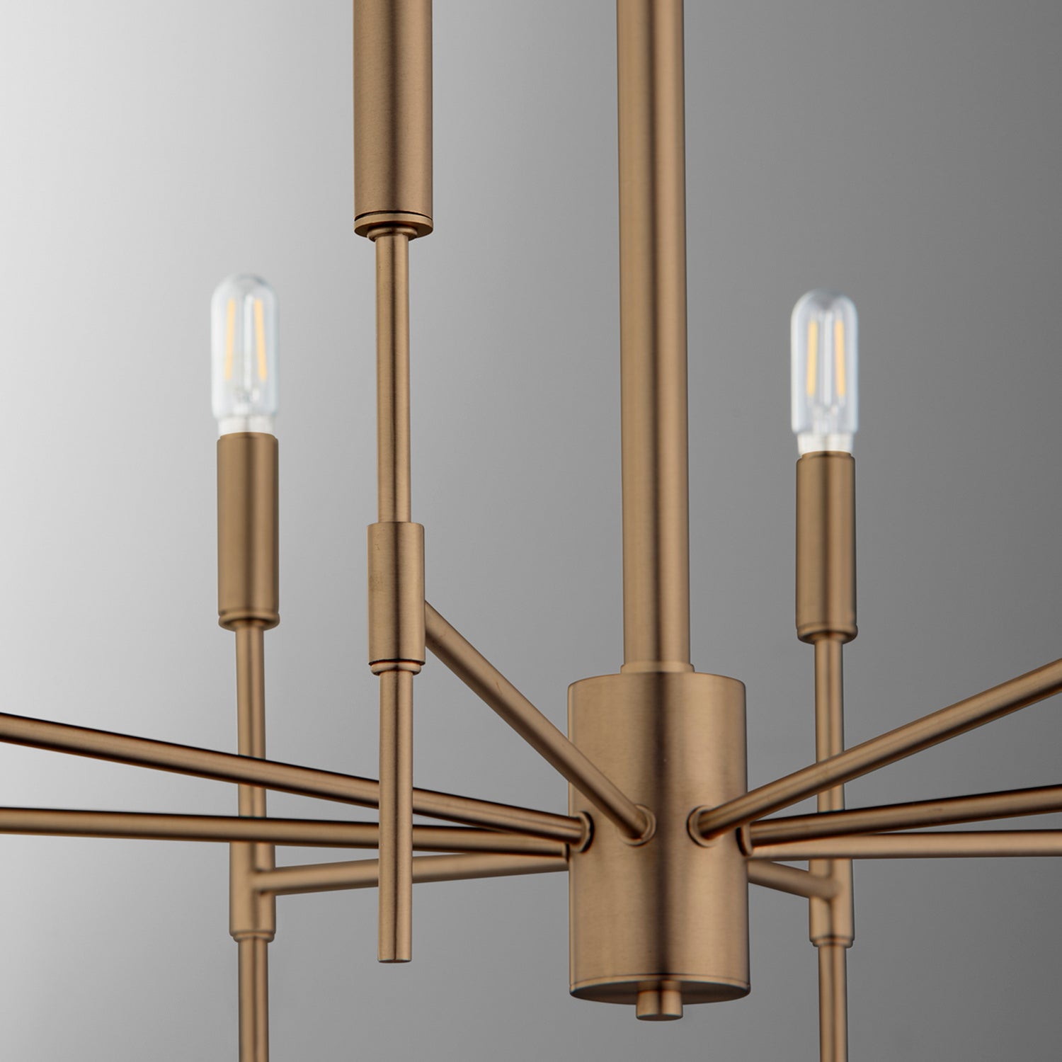 Quorum - 663-8-81 - Eight Light Chandelier - Hamilton - Dark Brass