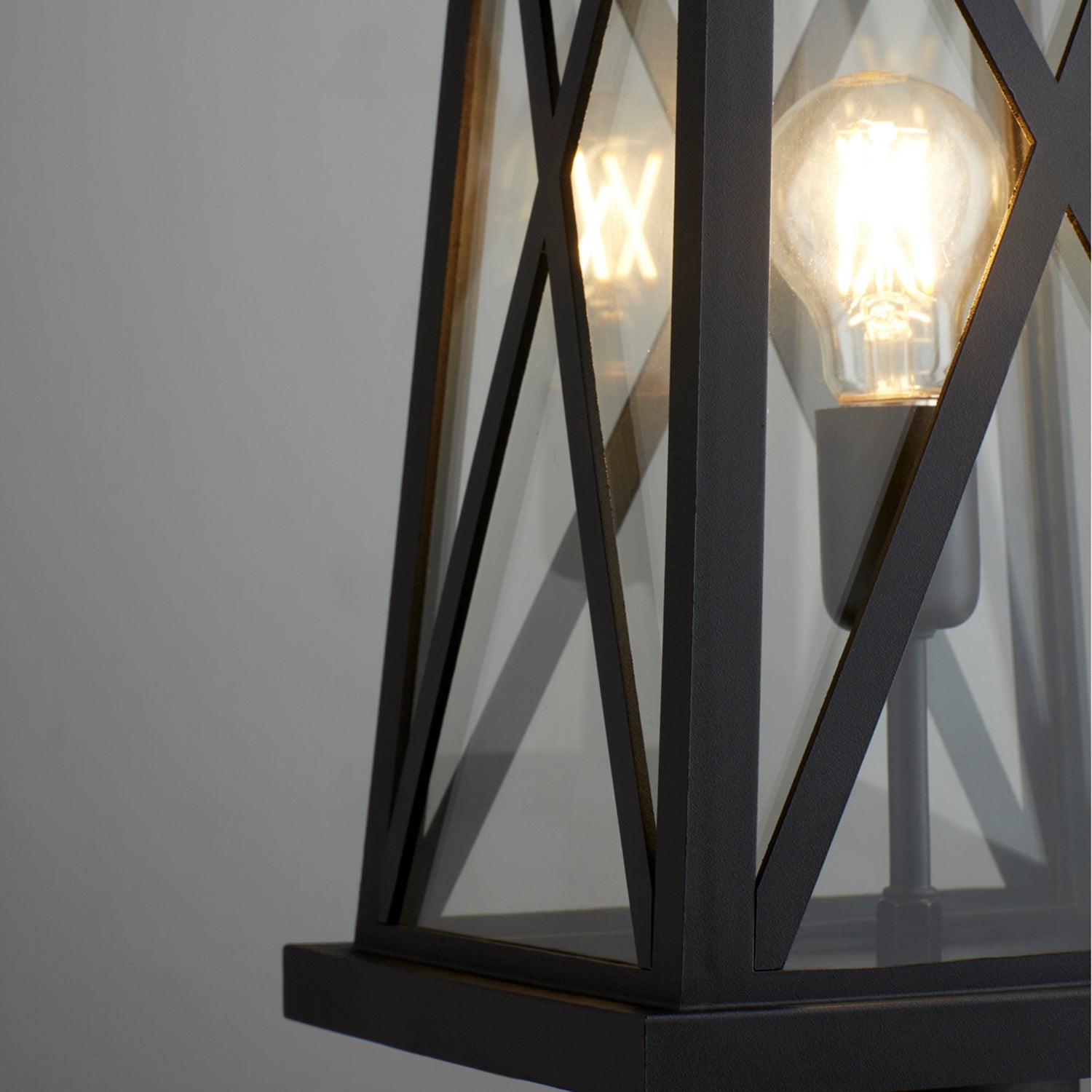 Quorum - 727-16-69 - One Light Post Mount - Artesno - Textured Black