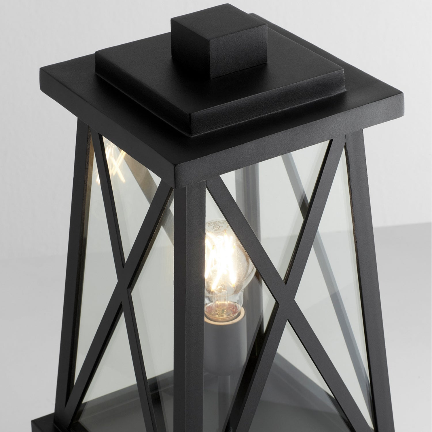 Quorum - 727-16-69 - One Light Post Mount - Artesno - Textured Black