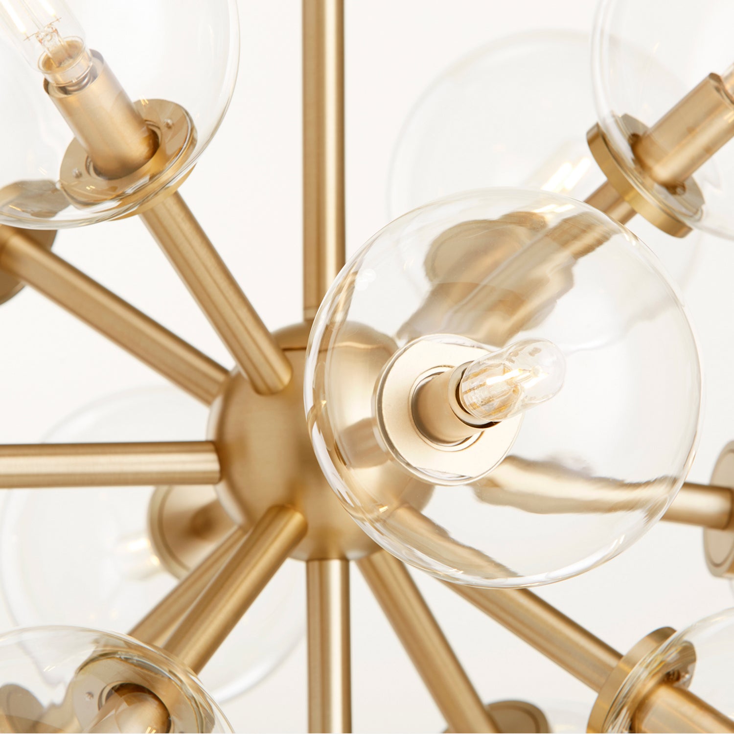 Quorum - 8132-13-80 - 13 Light Pendant - Rovi - Aged Brass