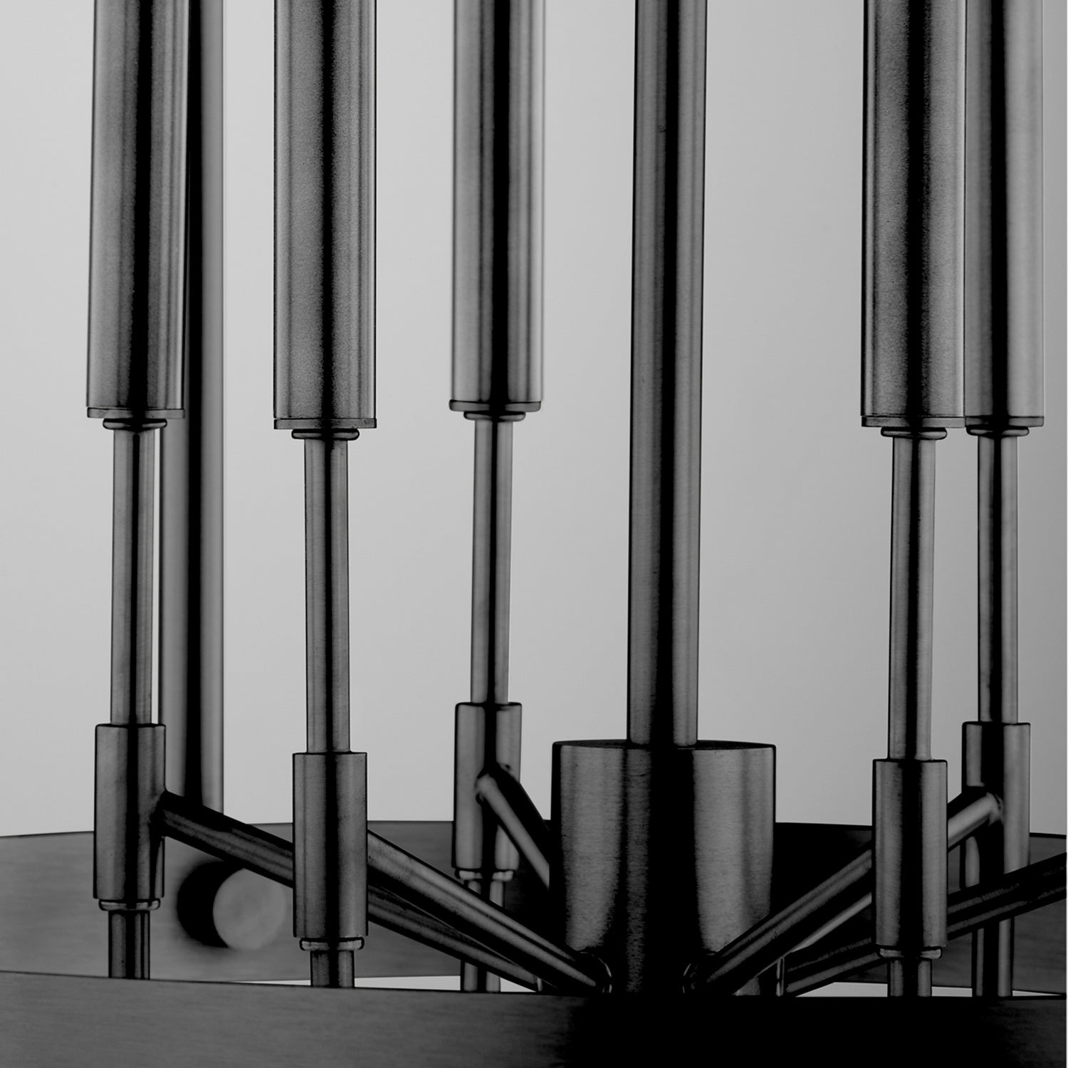 Quorum - 863-6-59 - Six Light Entry - Hamilton - Matte Black