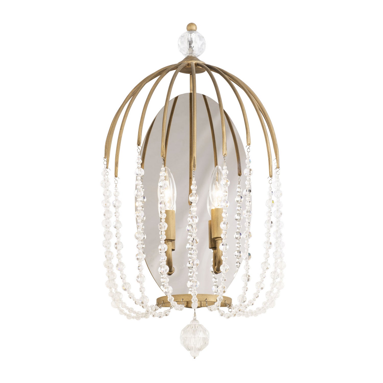 Varaluz - 343W02HG - Two Light Wall Sconce - Voliere - Havana Gold