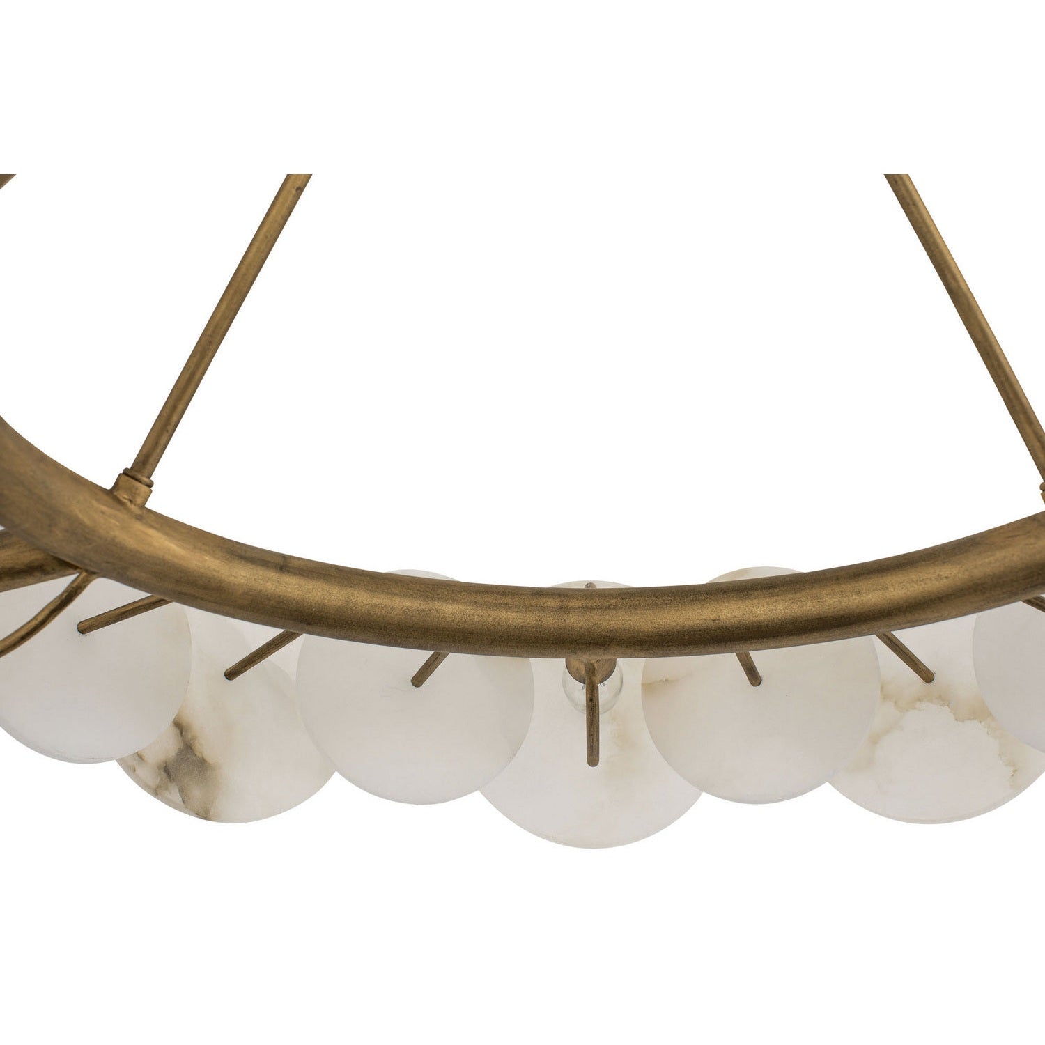 Varaluz - 370C06HG - Six Light Chandelier - Cosmos - Havana Gold