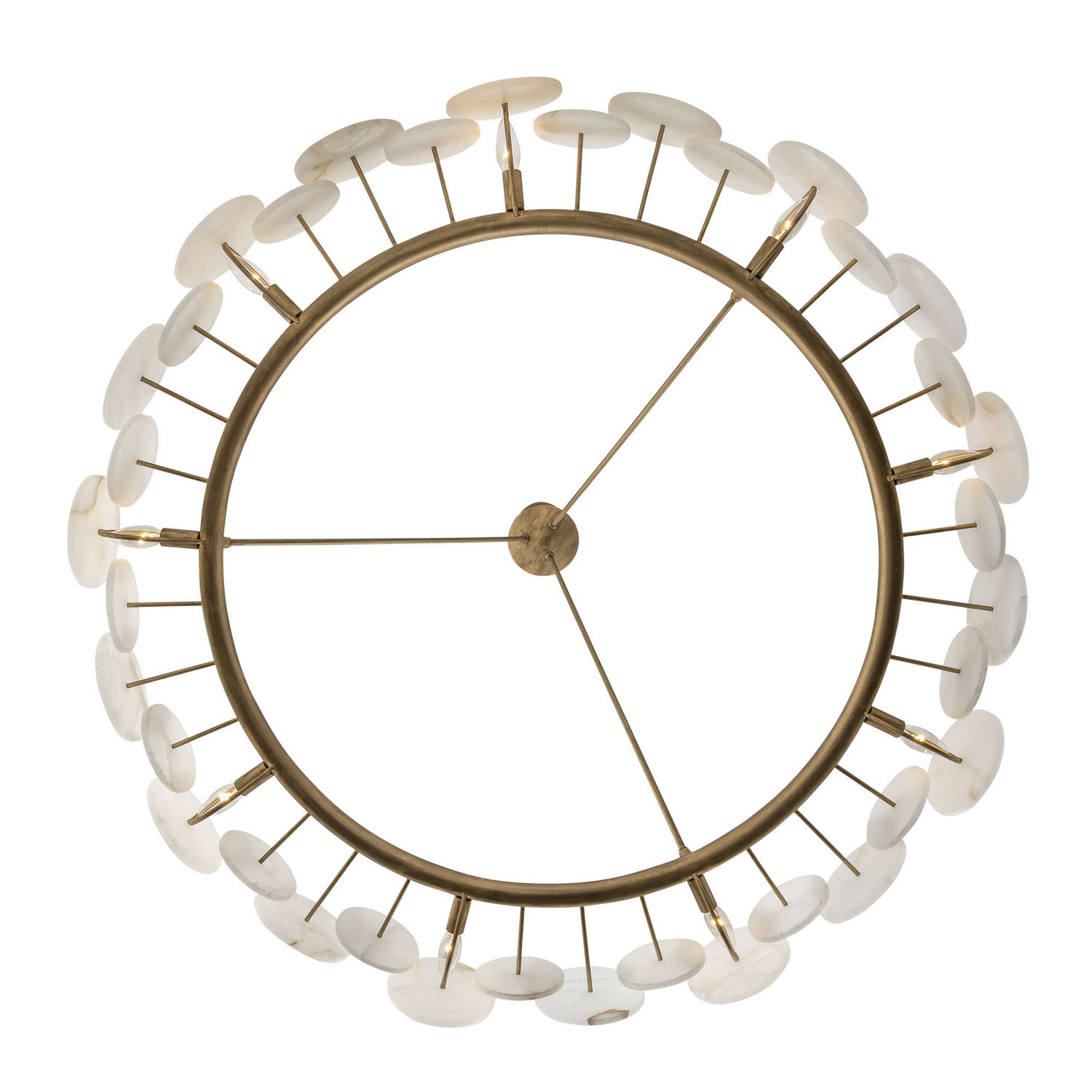 Varaluz - 370C09HG - Nine Light Chandelier - Cosmos - Havana Gold