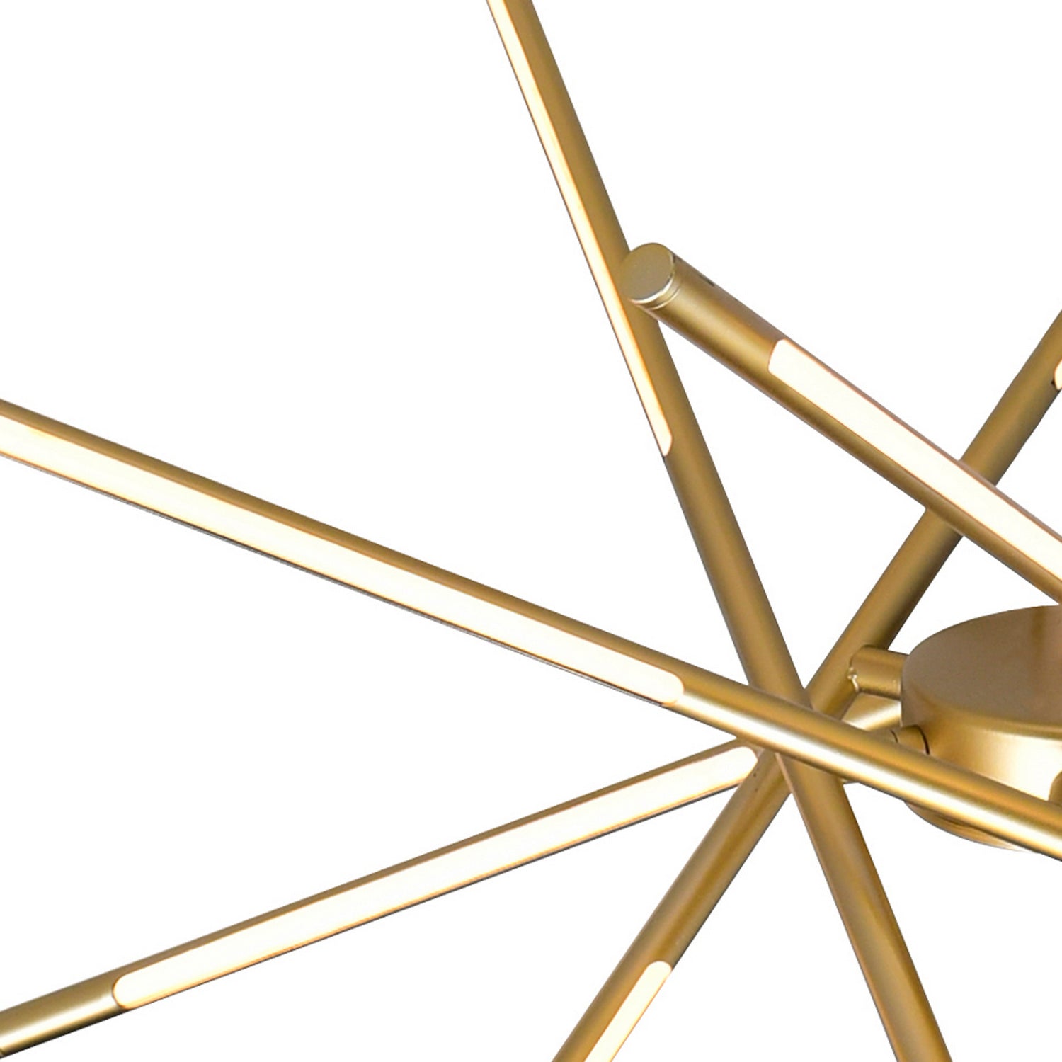 CWI Lighting - 1375P31-6-602 - LED Chandelier - Oskil - Satin Gold