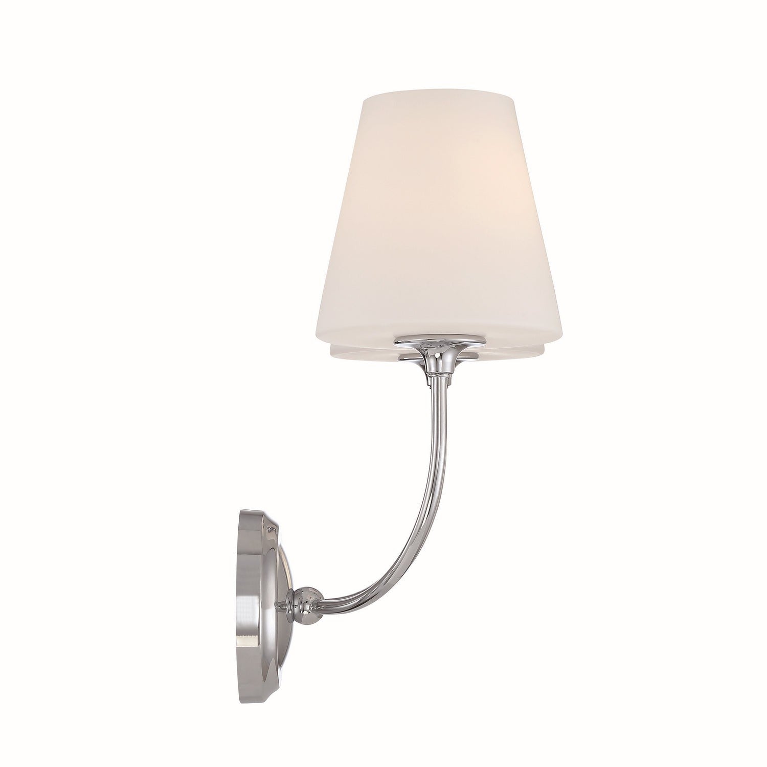 Crystorama - 2442-OP-CH - Two Light Wall Sconce - Sylvan - Polished Chrome