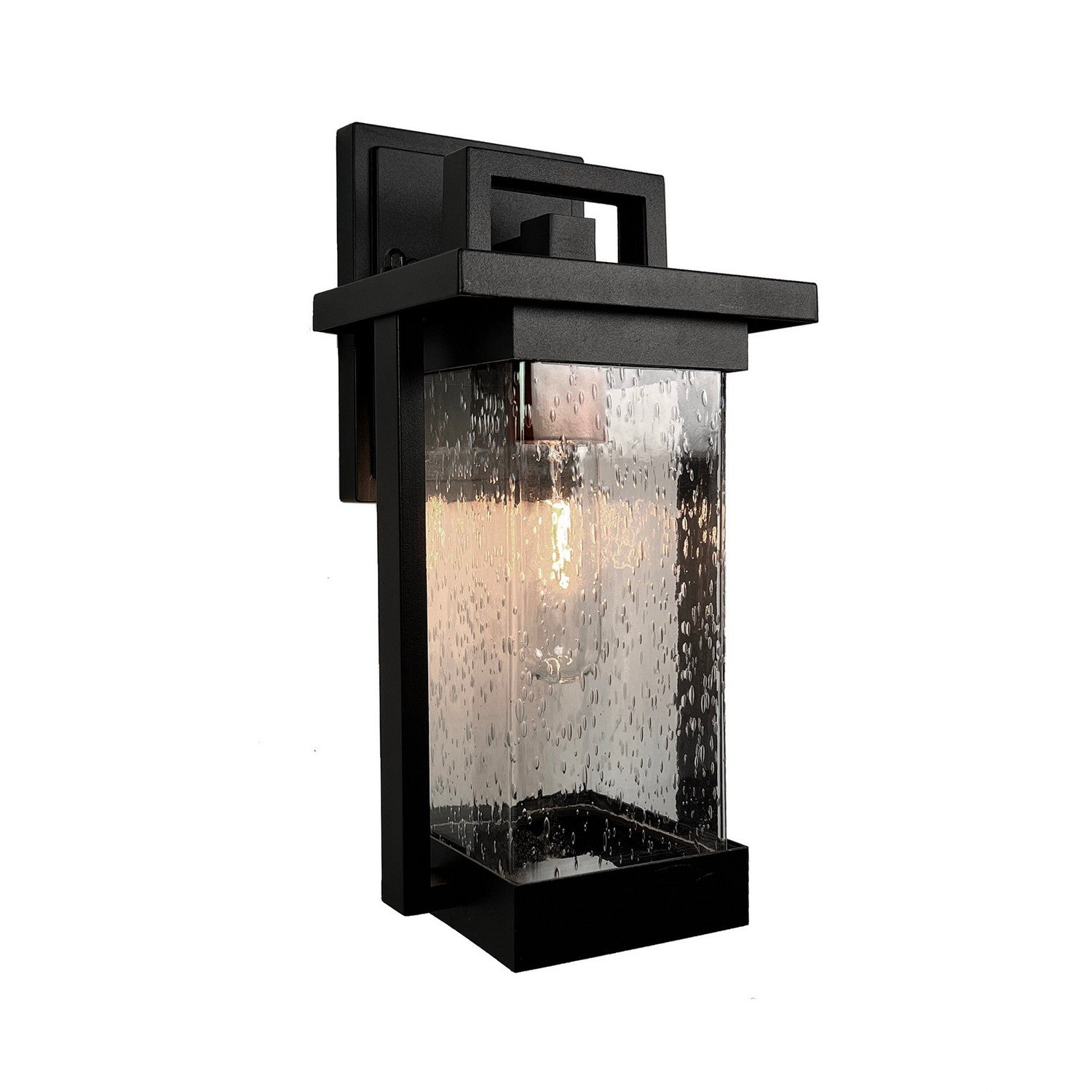 Artcraft - AC8022BK - Outdoor Wall Sconce - Port Charlotte Collection - Matte Black