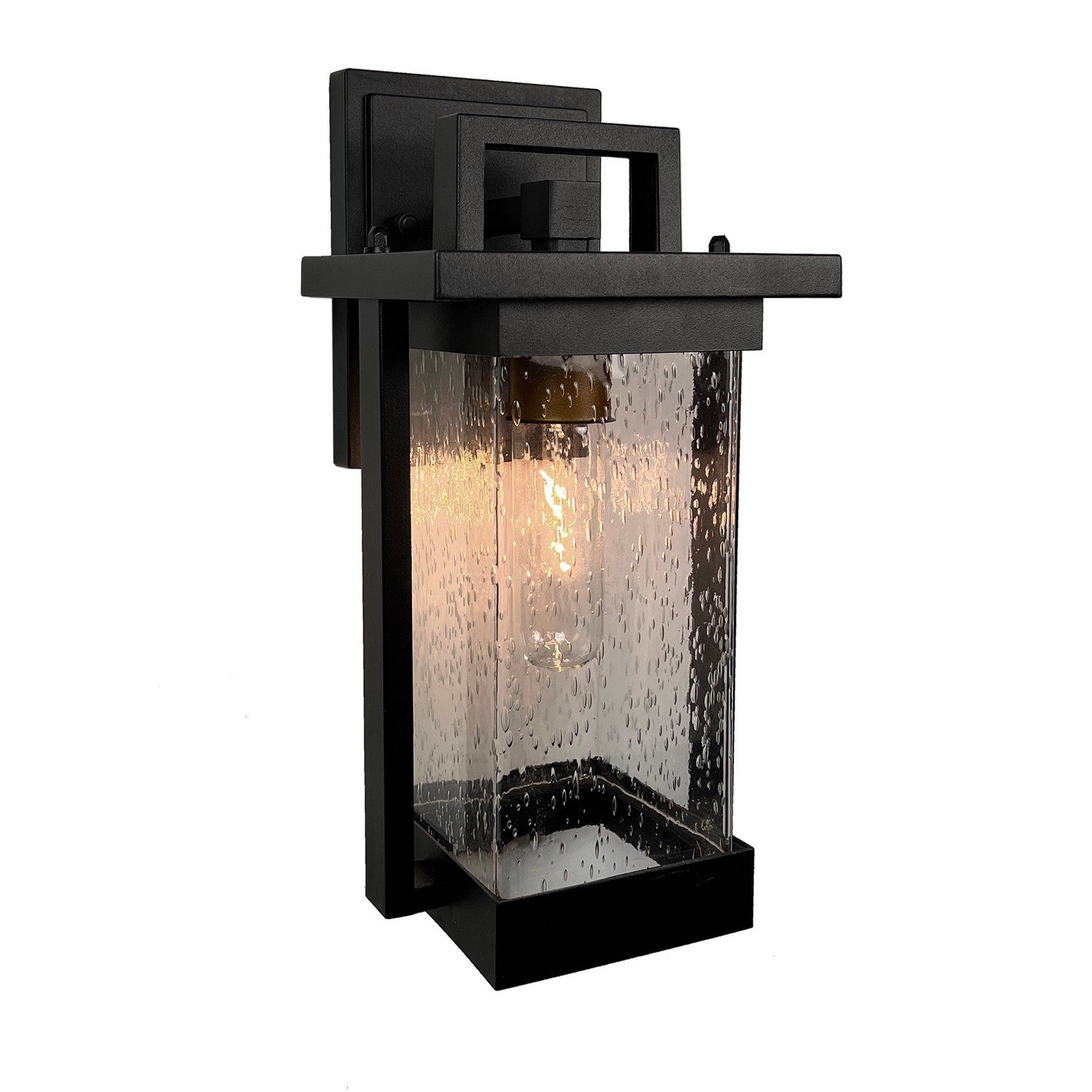 Artcraft - AC8022BK - Outdoor Wall Sconce - Port Charlotte Collection - Matte Black