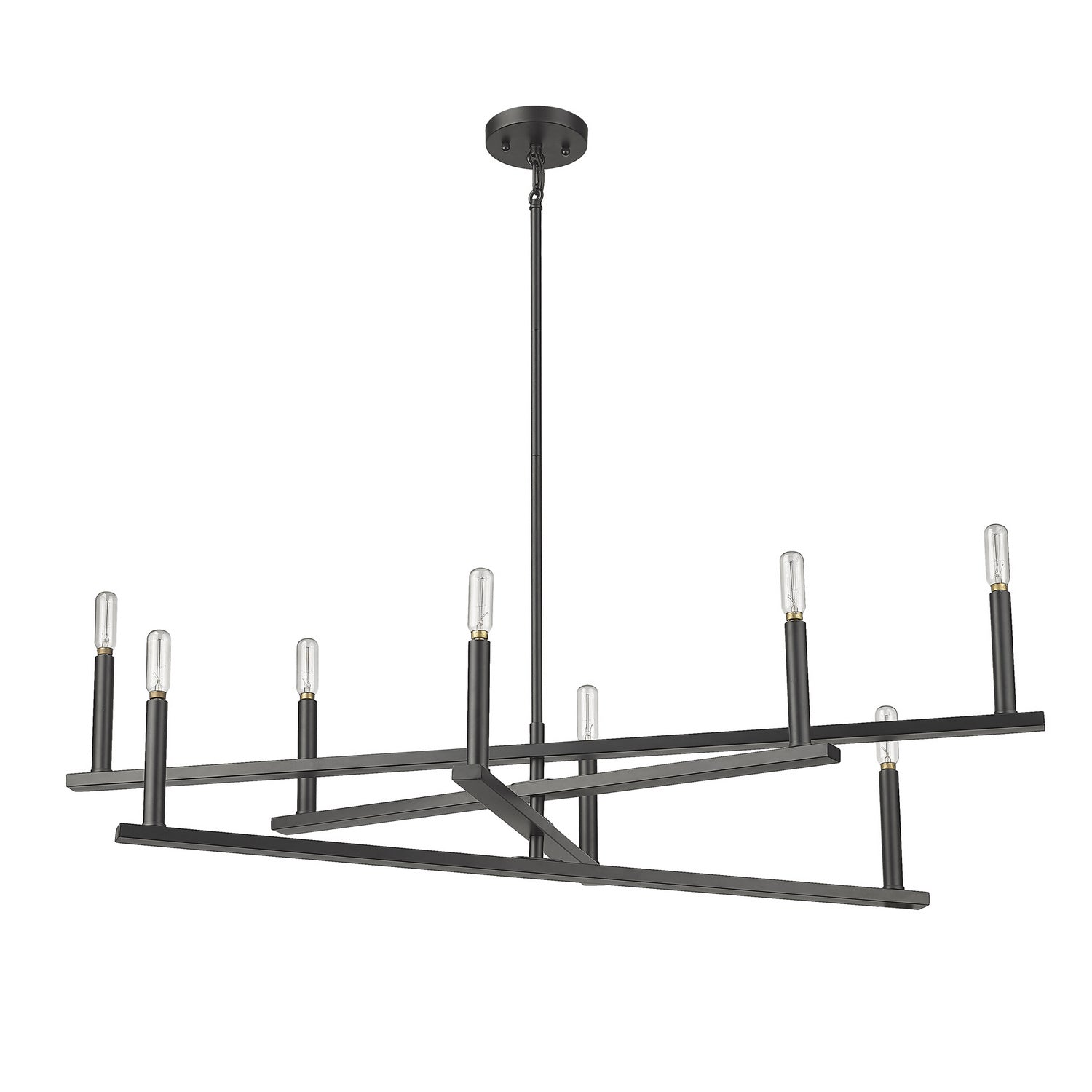 Acclaim Lighting - IN20026BK - Eight Light Chandelier - Hale - Black