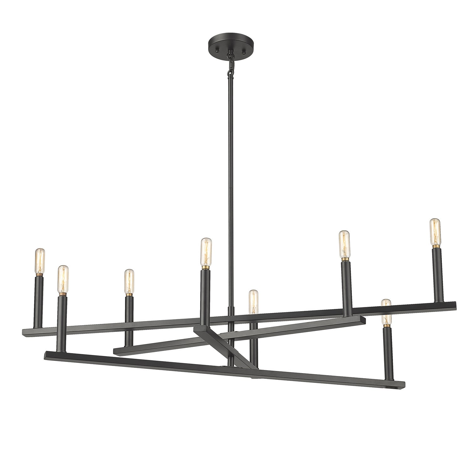Acclaim Lighting - IN20026BK - Eight Light Chandelier - Hale - Black