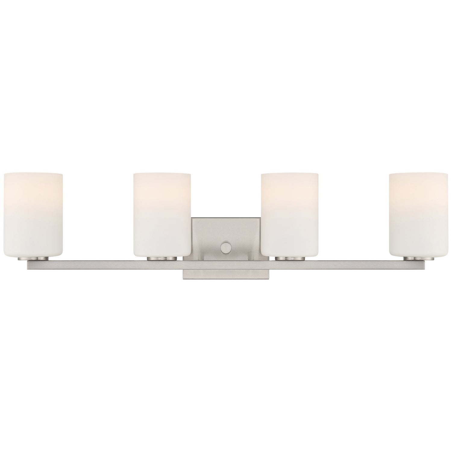 Access - 62624-BS/OPL - Four Light Vanity - Sienna - Brushed Steel
