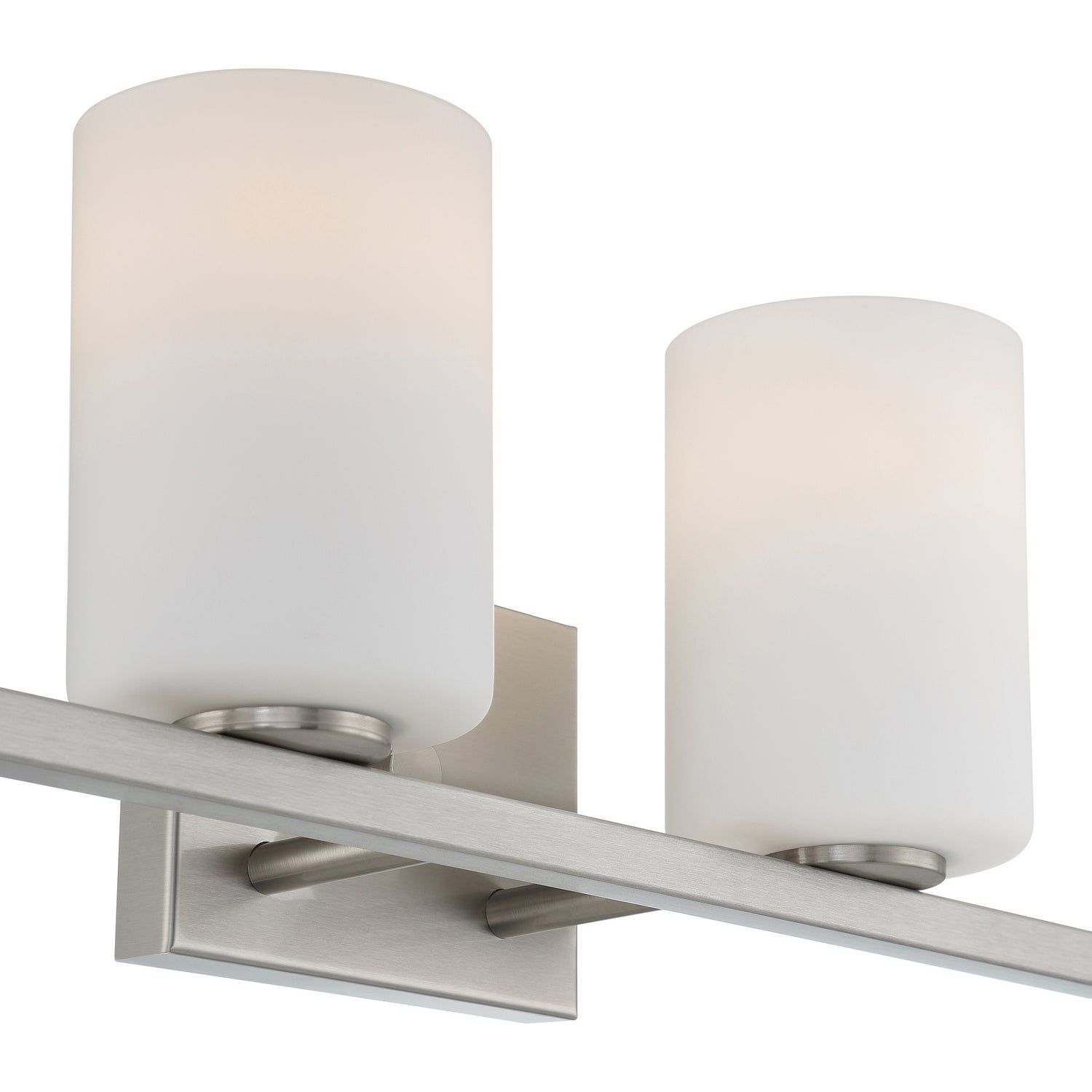 Access - 62624-BS/OPL - Four Light Vanity - Sienna - Brushed Steel