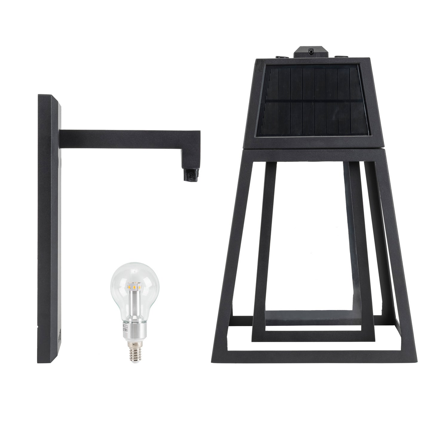 Gama Sonic - 66B50010 - Solar Wall Light - Black