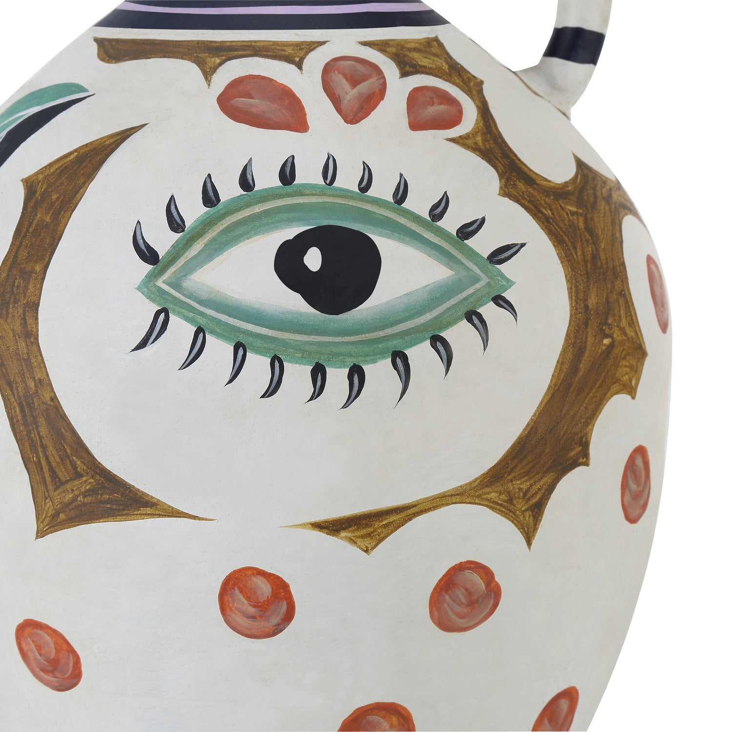 Currey and Company - 1200-0615 - Vase - Hamsa Demijohn Vase - Multicolor