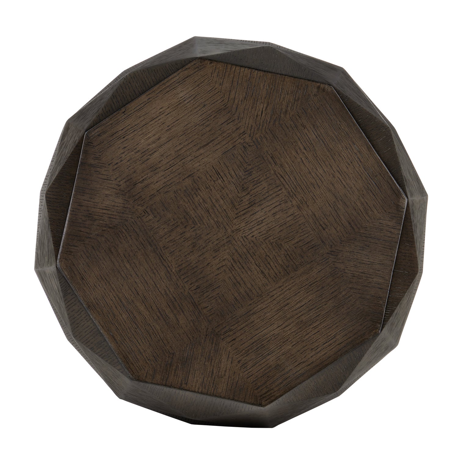 Currey and Company - 3000-0224 - Accent Table - Kendall Collection - Dove Gray/Polished Brass