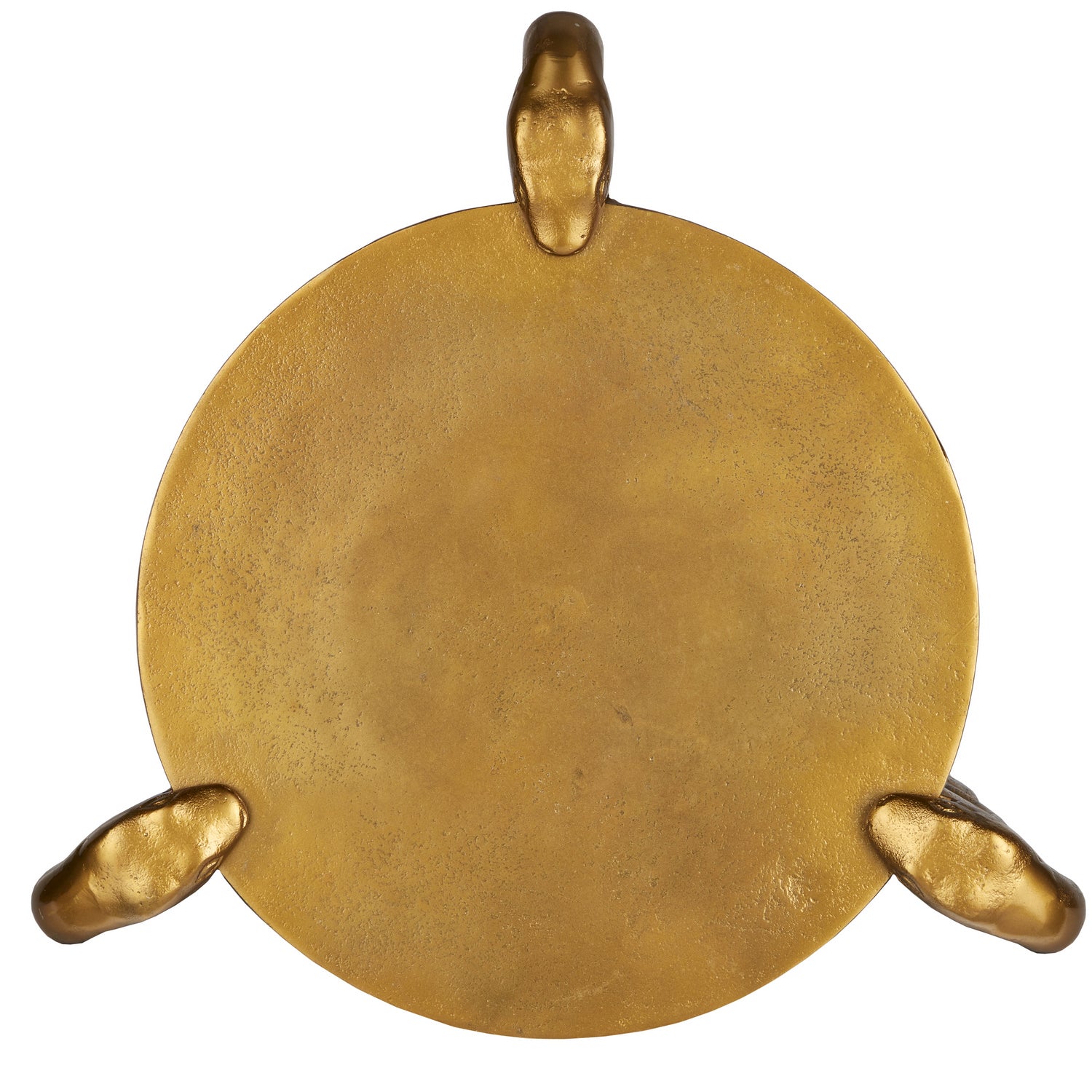 Currey and Company - 4000-0140 - Accent Table - Serpent Brass Accent Table - Antique Brass