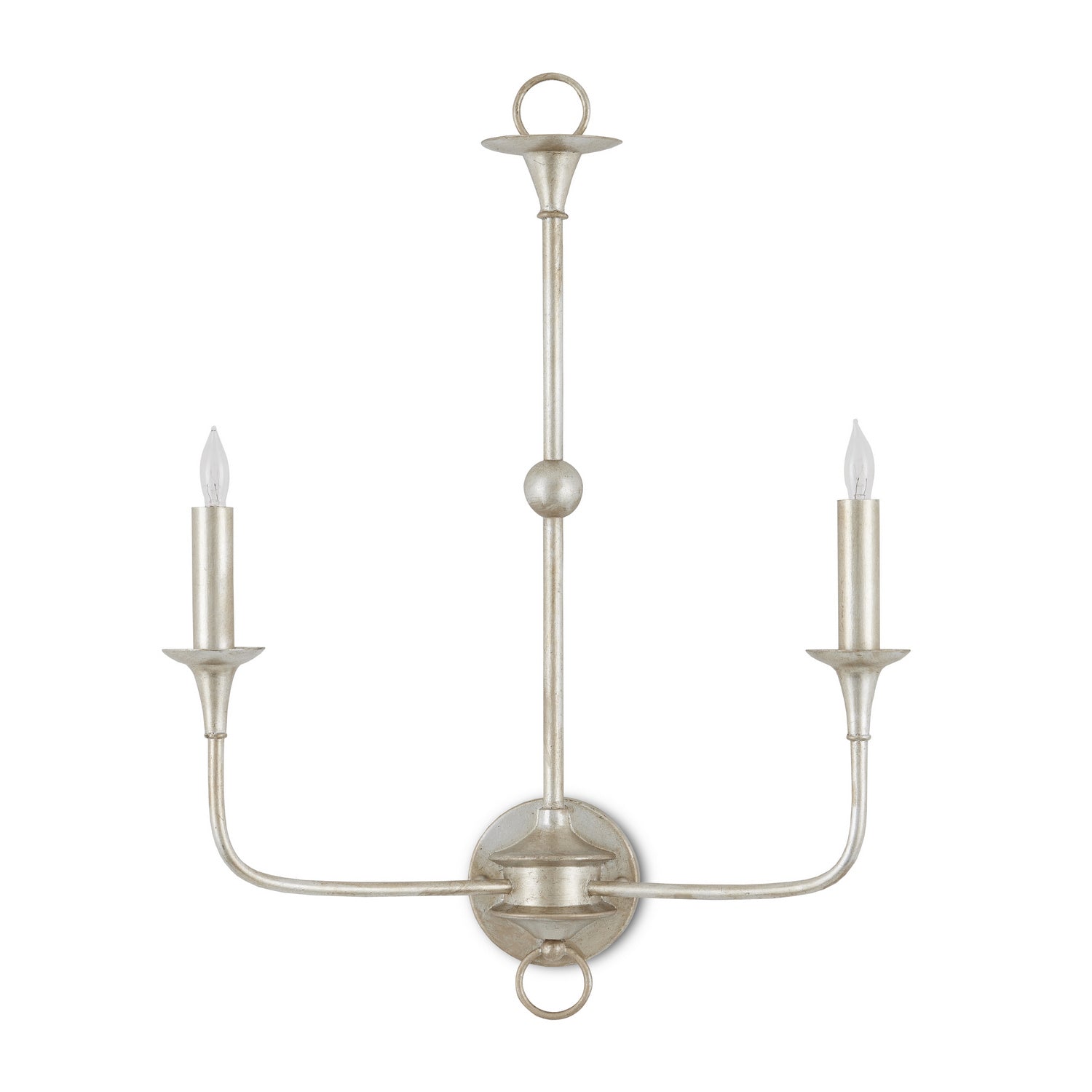 Currey and Company - 5000-0218 - Two Light Wall Sconce - Nottaway Collection - Champagne