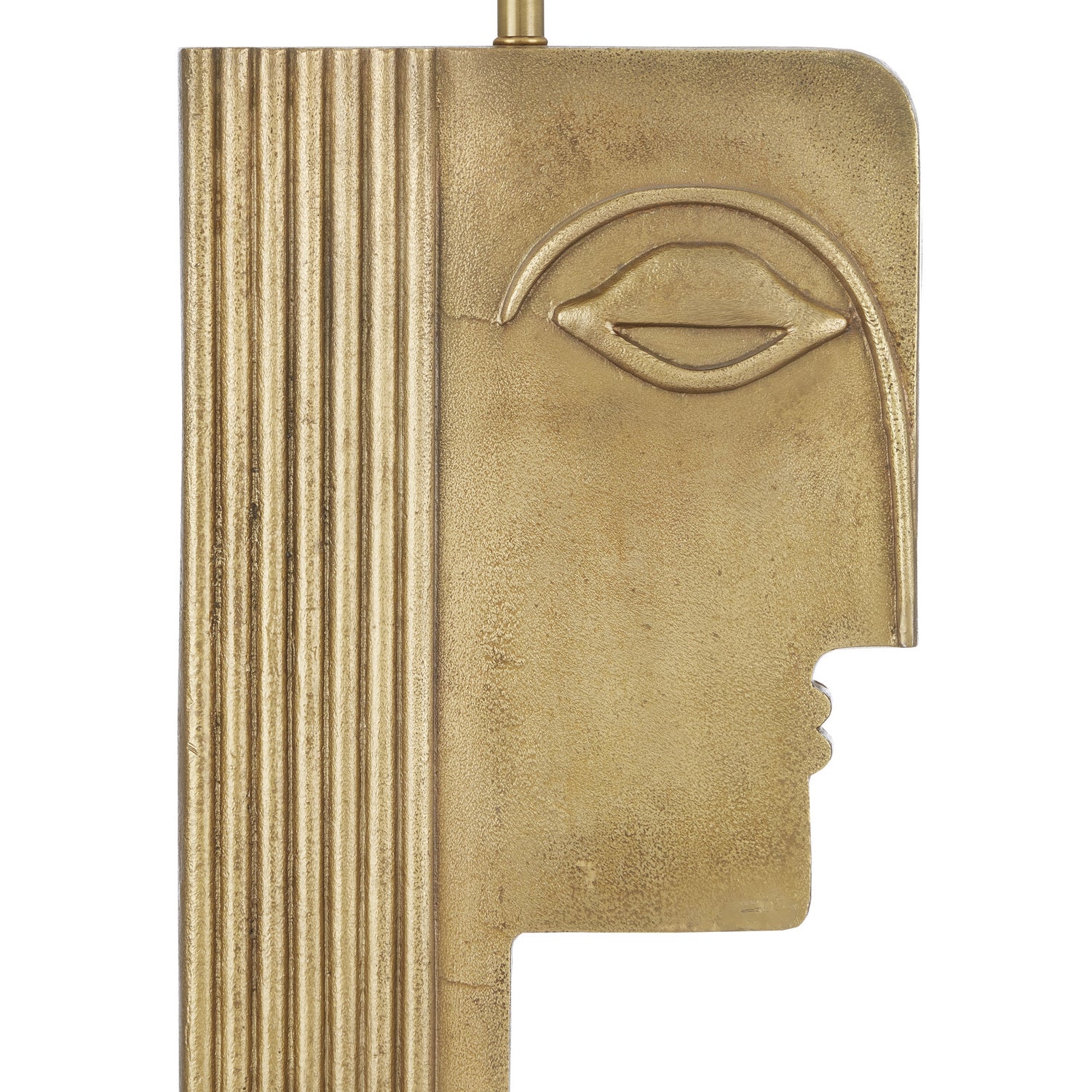 Currey and Company - 6000-0859 - One Light Table Lamp - Thebes Brass Table Lamp - Antique Brass