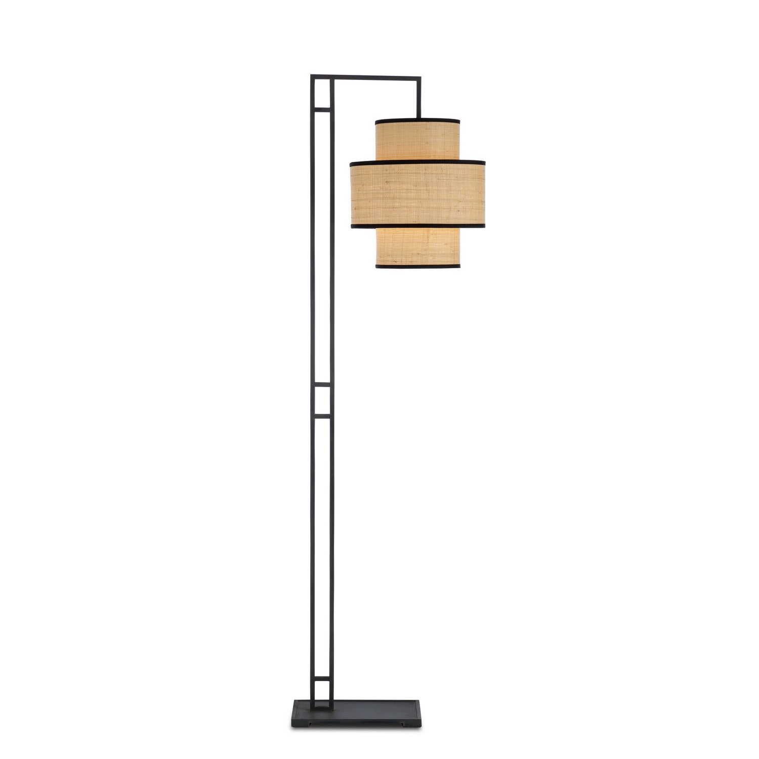 Currey and Company - 8000-0129 - One Light Floor Lamp - Blacksmith/Natural