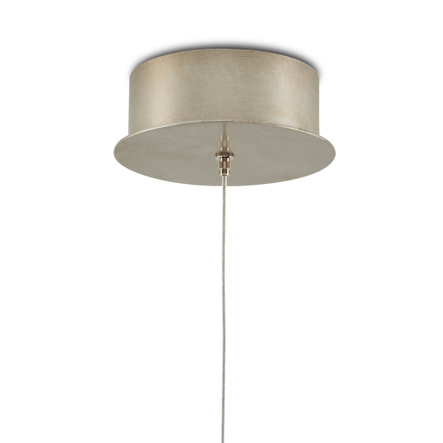 Currey and Company - 9000-1012 - One Light Pendant - Pathos Collection - Antique Silver/Antique Gold/Matte Charcoal