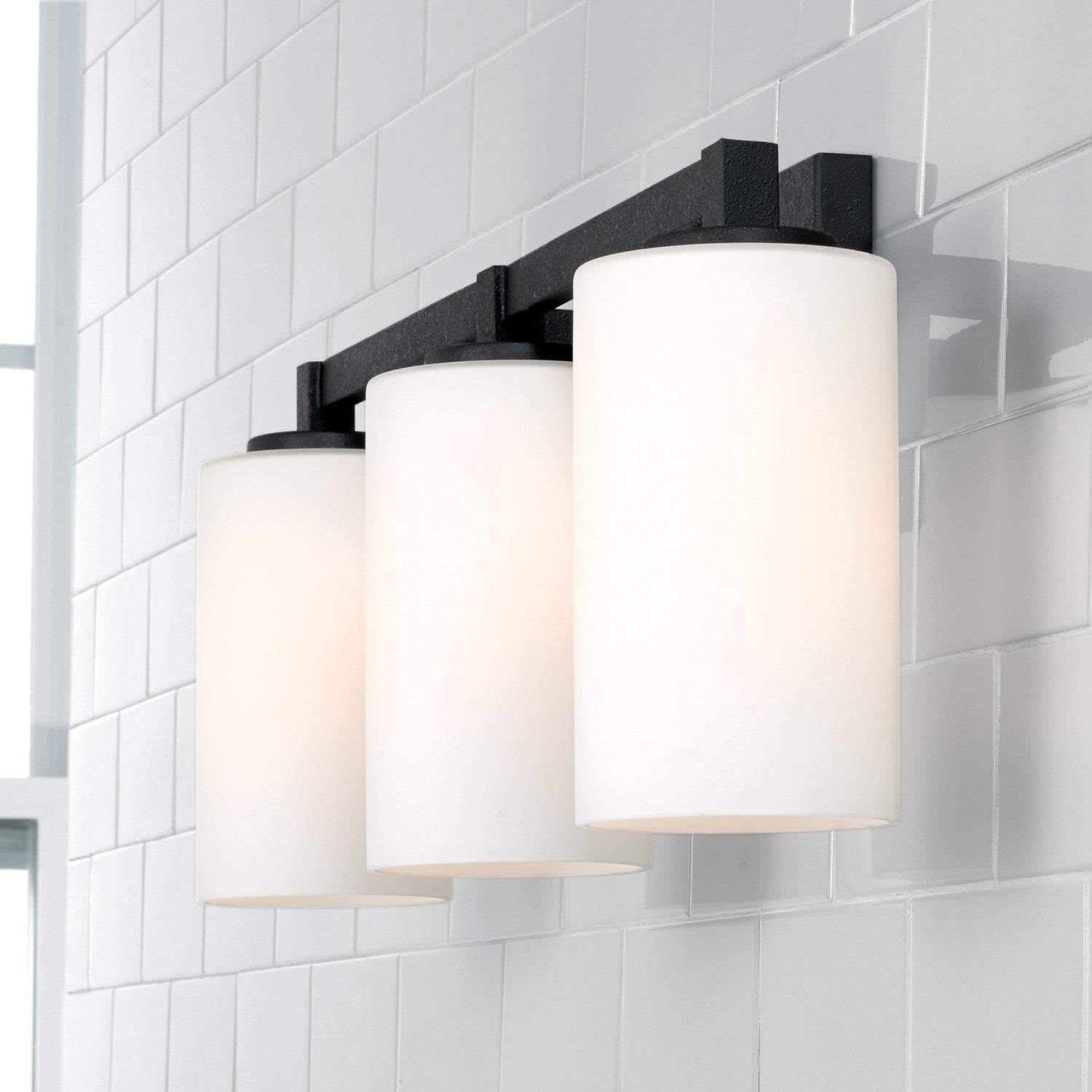 Capital Lighting - 119831BI-545 - Three Light Vanity - Ravenwood - Black Iron