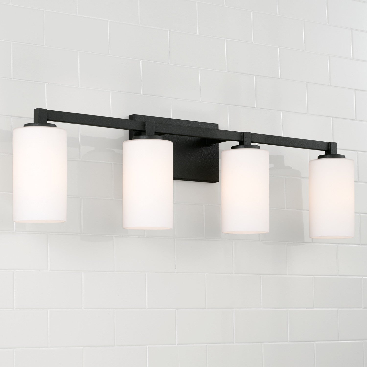 Capital Lighting - 119841BI-545 - Four Light Vanity - Ravenwood - Black Iron