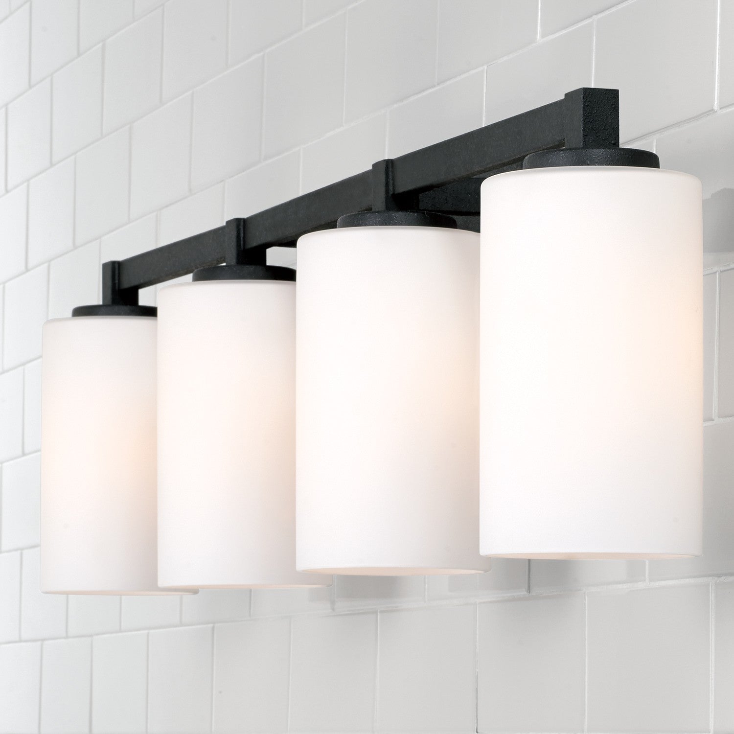 Capital Lighting - 119841BI-545 - Four Light Vanity - Ravenwood - Black Iron
