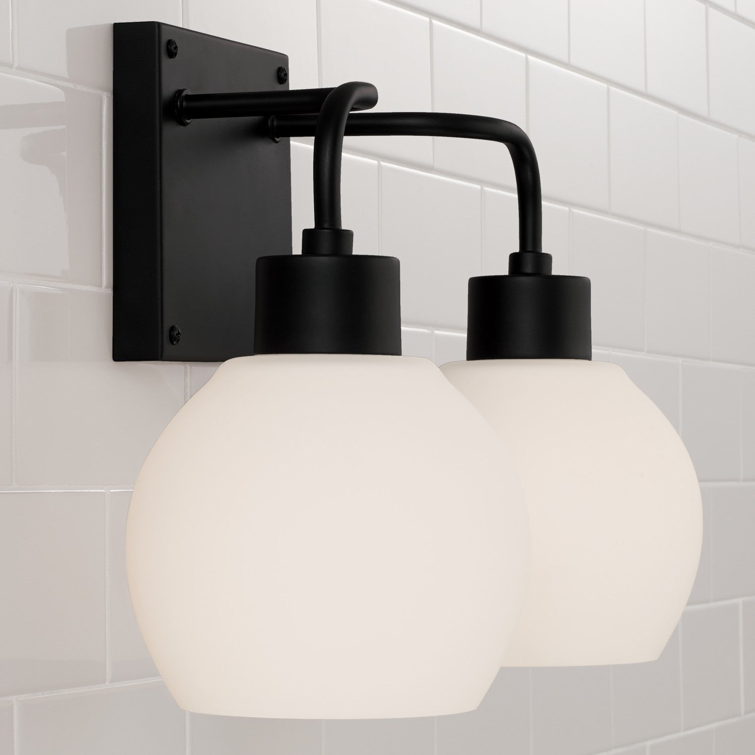 Capital Lighting - 120021MB-540 - Two Light Vanity - Tanner - Matte Black