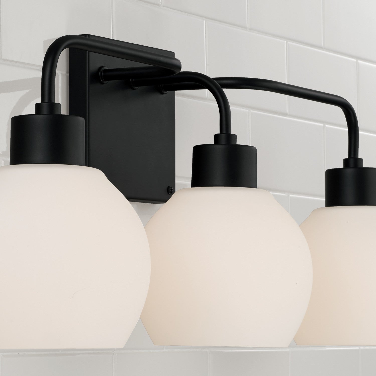 Capital Lighting - 120031MB-540 - Three Light Vanity - Tanner - Matte Black