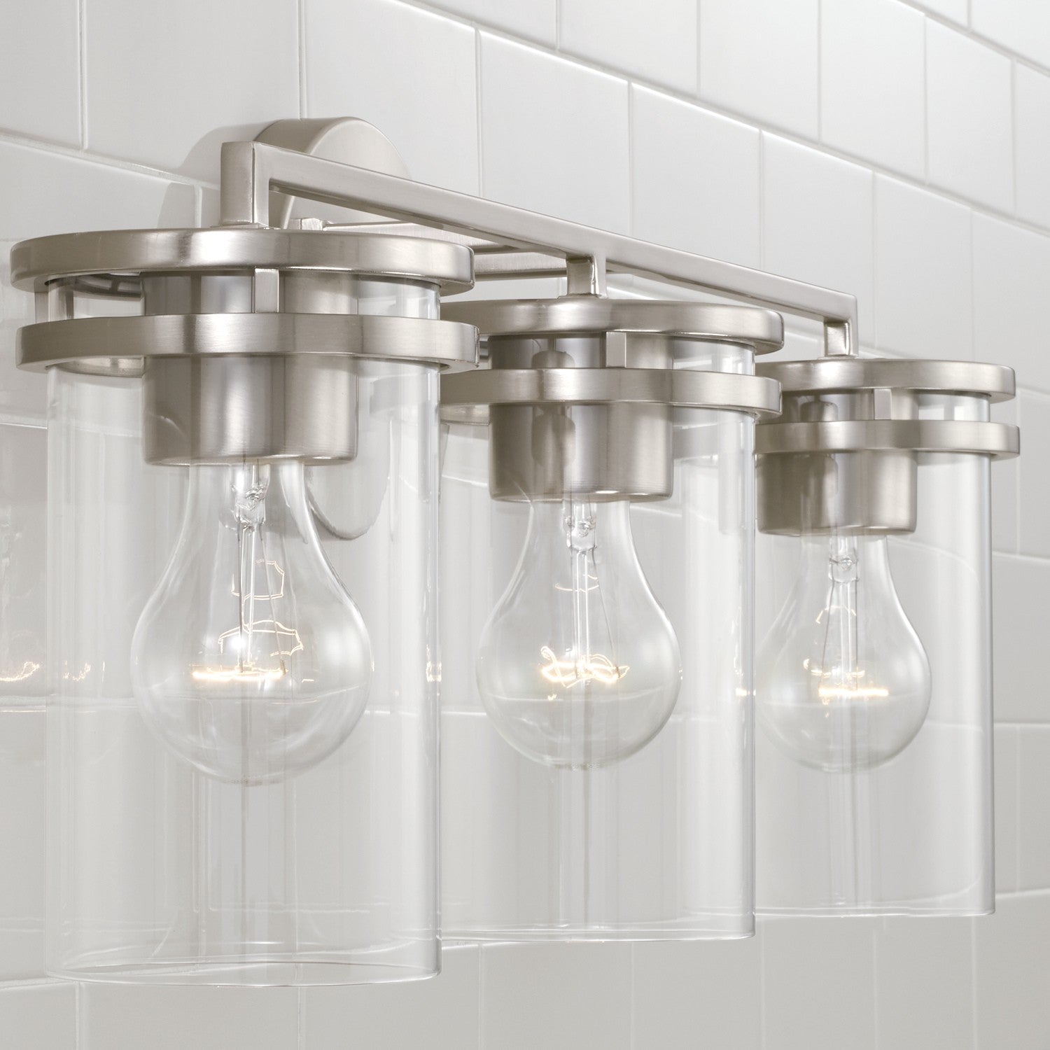 Capital Lighting - 148731BN-539 - Three Light Vanity - Fuller - Brushed Nickel