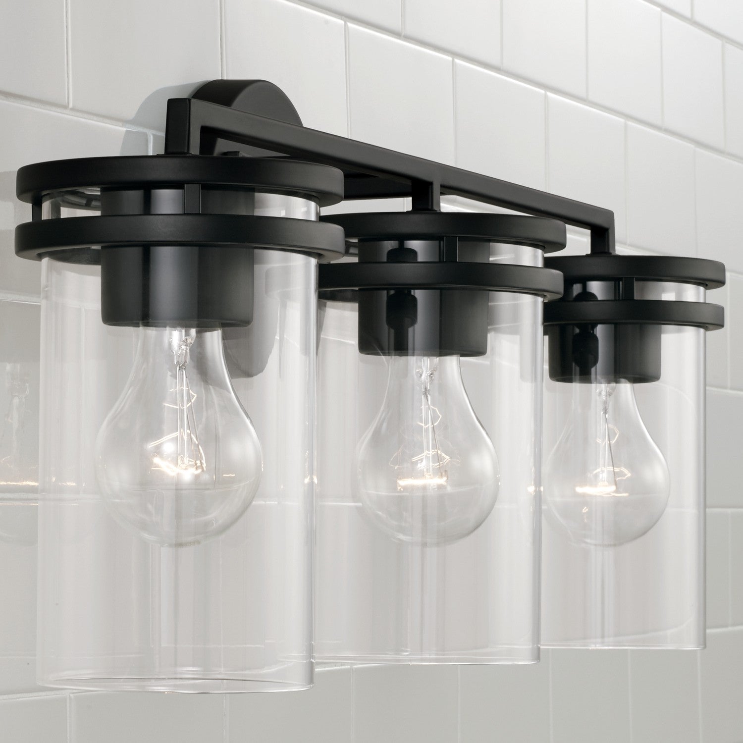 Capital Lighting - 148731MB-539 - Three Light Vanity - Fuller - Matte Black