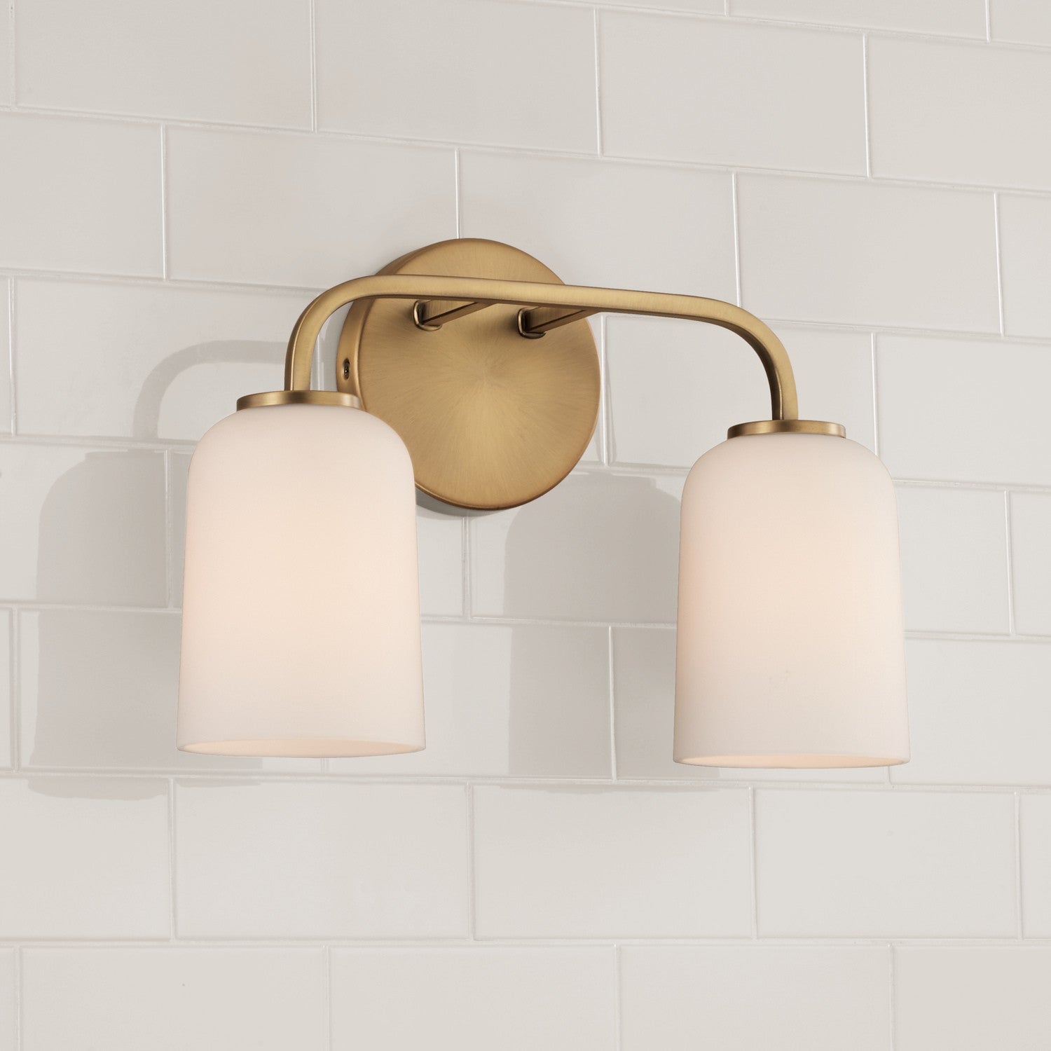 Capital Lighting - 148821AD-542 - Two Light Vanity - Lawson - Aged Brass