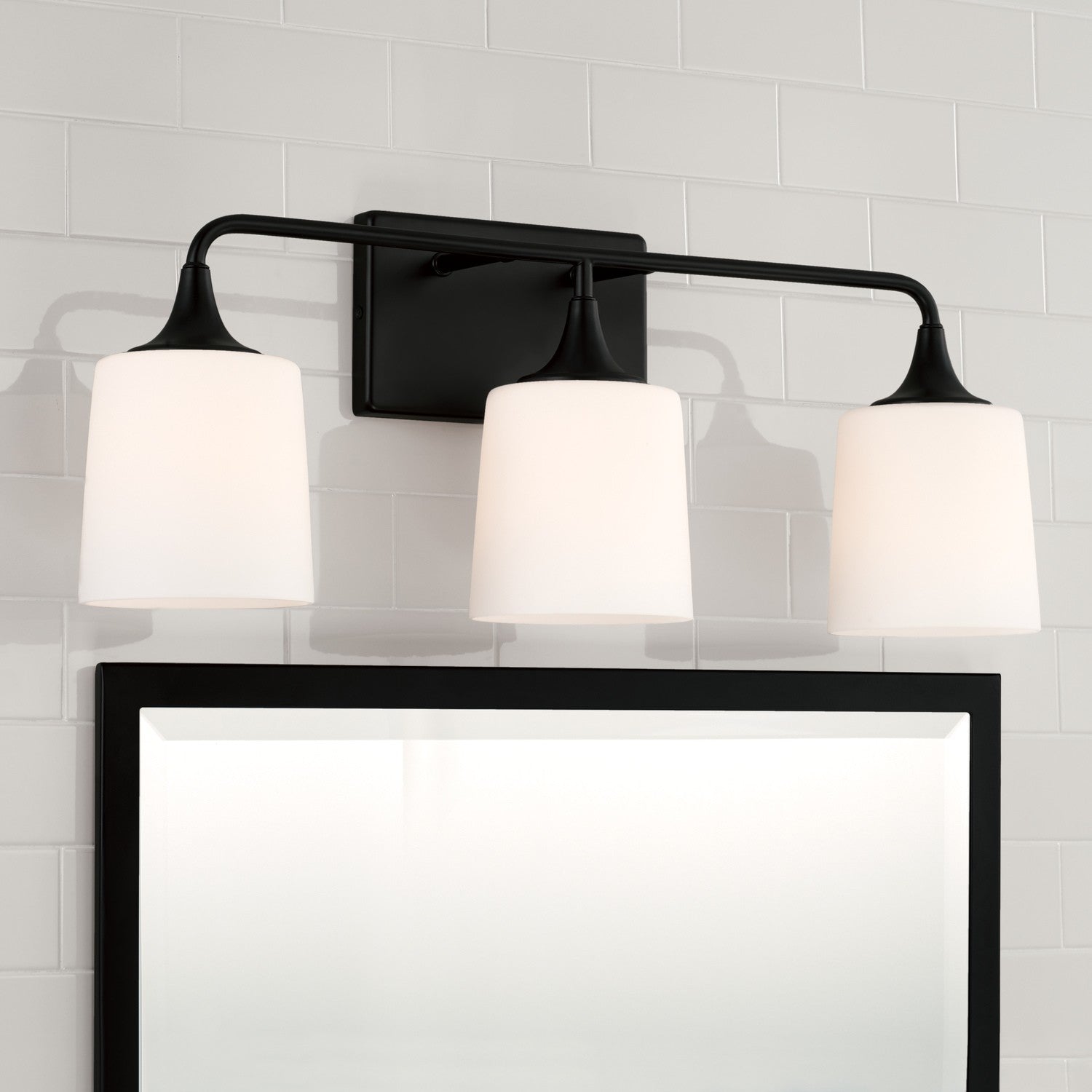 Capital Lighting - 148931MB-541 - Three Light Vanity - Presley - Matte Black