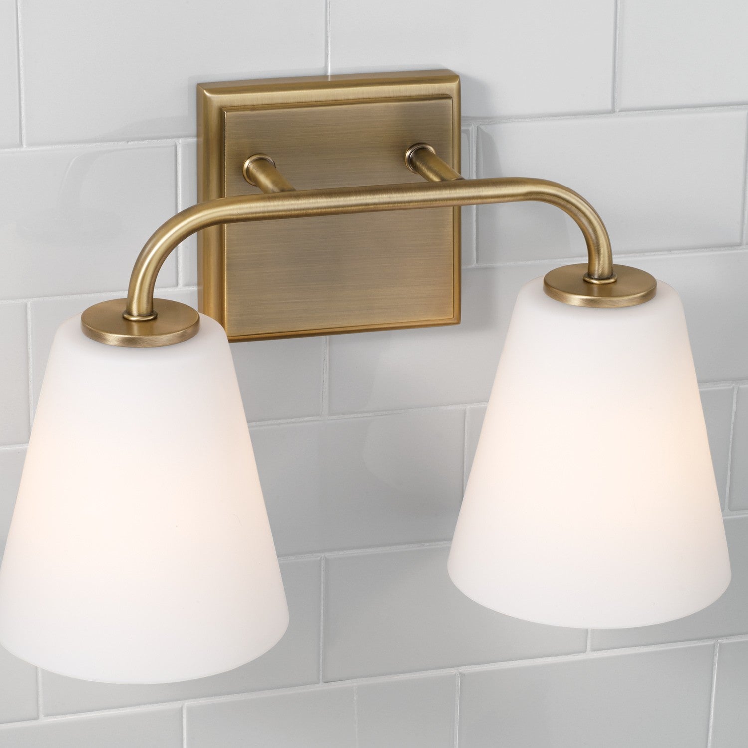 Capital Lighting - 149421AD-543 - Two Light Vanity - Brody - Aged Brass