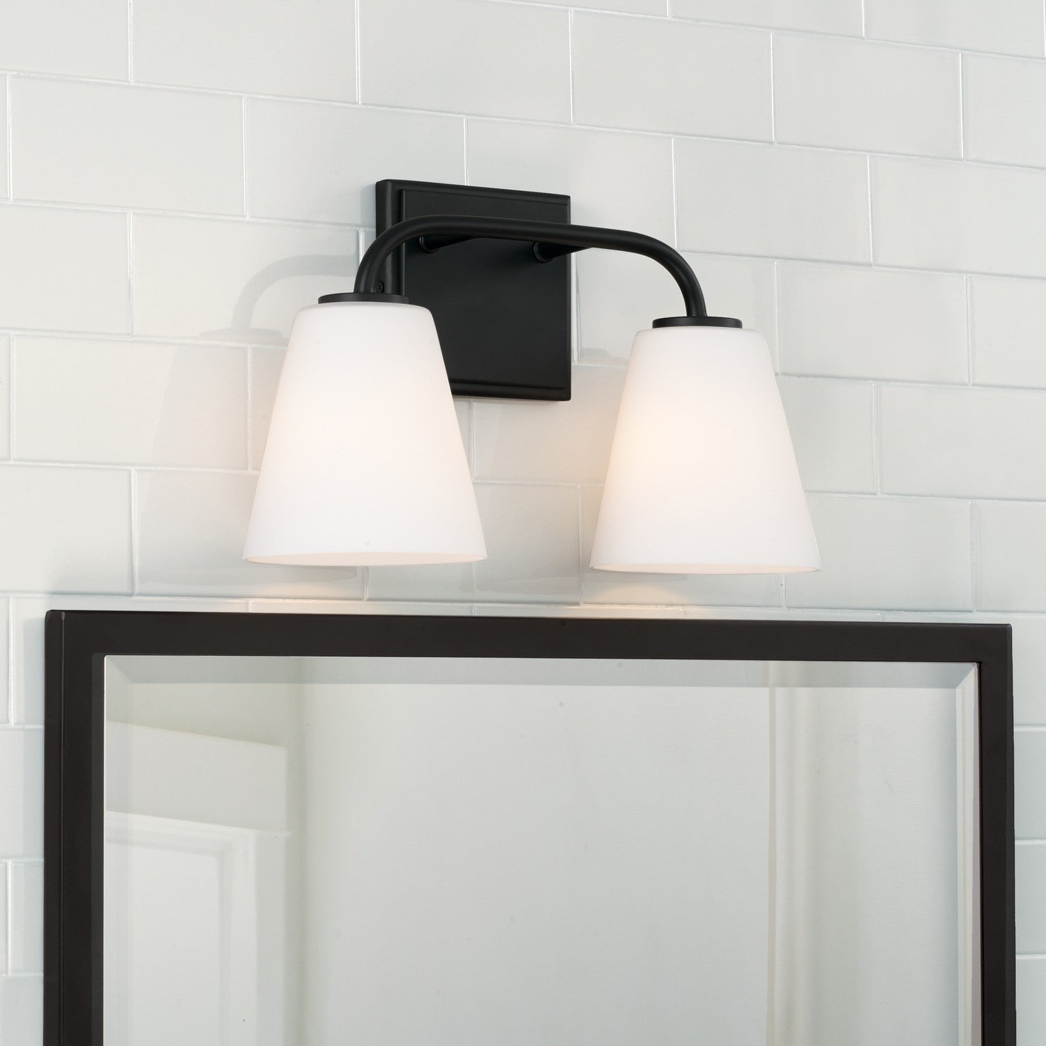 Capital Lighting - 149421MB-543 - Two Light Vanity - Brody - Matte Black