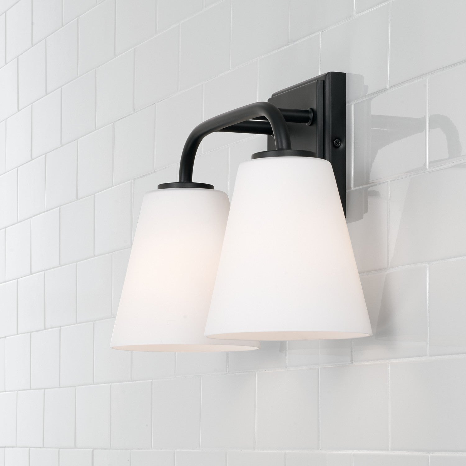Capital Lighting - 149421MB-543 - Two Light Vanity - Brody - Matte Black