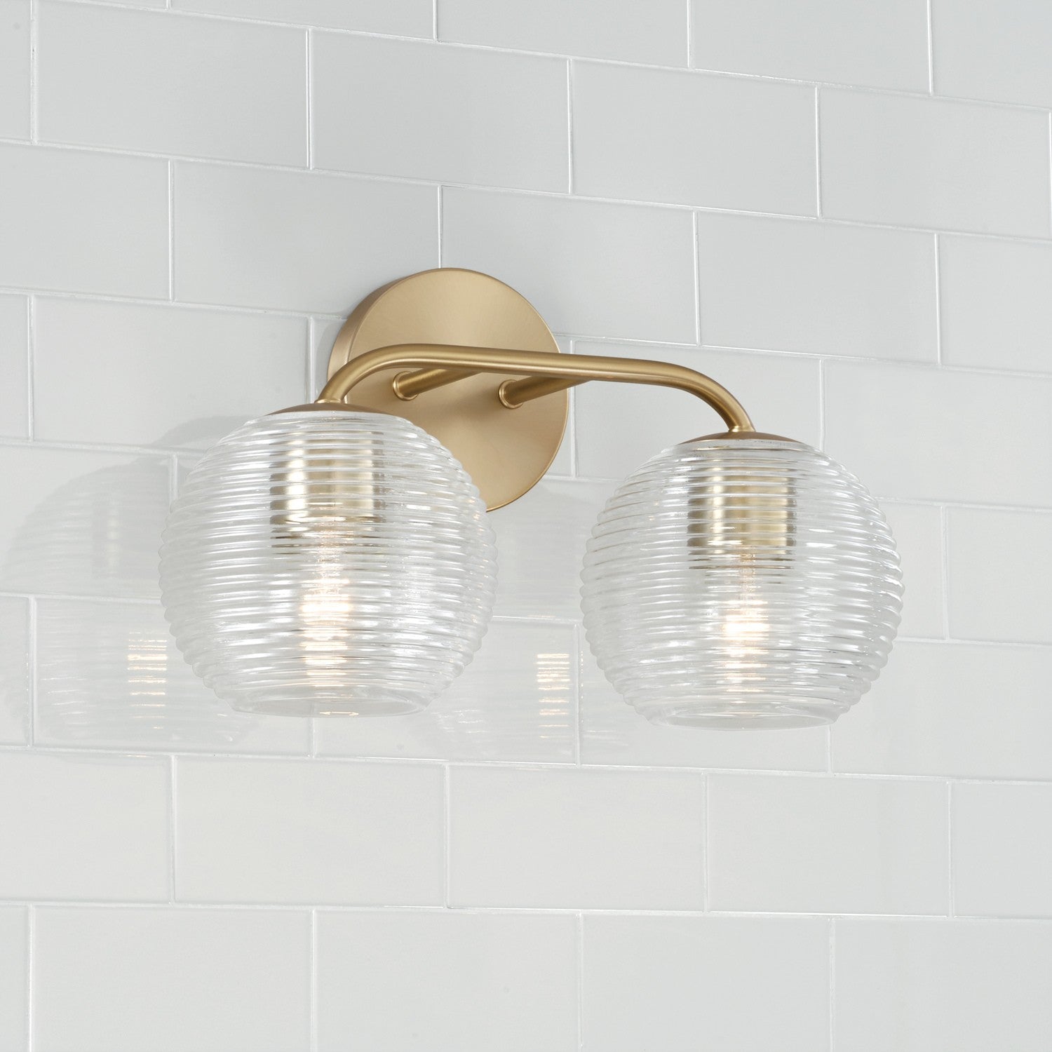 Capital Lighting - 149921MA-544 - Two Light Vanity - Dolan - Matte Brass