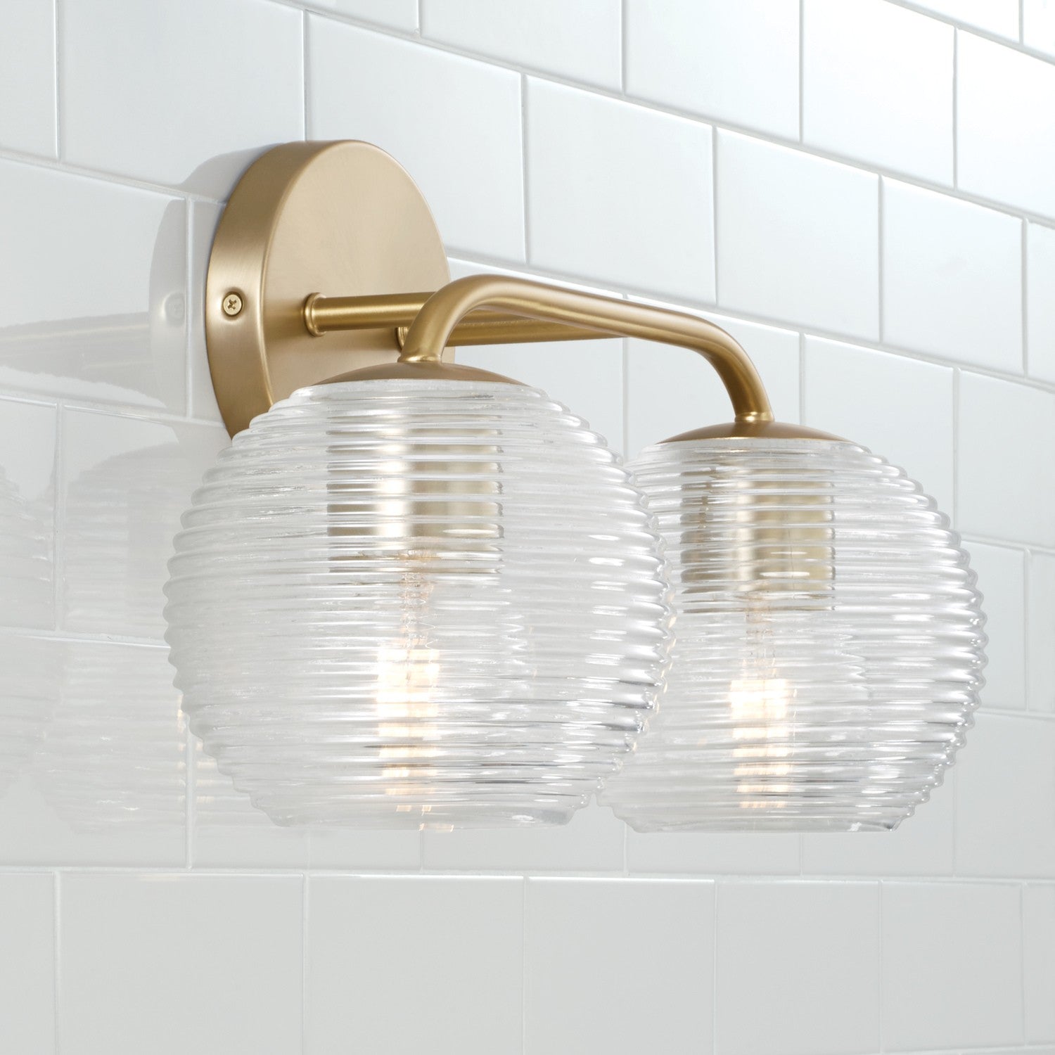 Capital Lighting - 149921MA-544 - Two Light Vanity - Dolan - Matte Brass