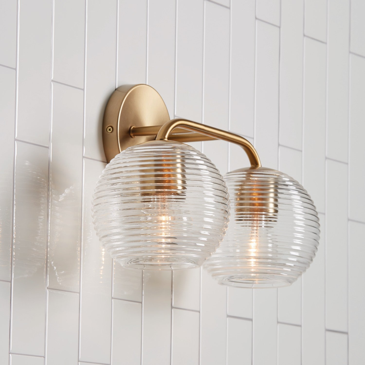 Capital Lighting - 149921MA-544 - Two Light Vanity - Dolan - Matte Brass