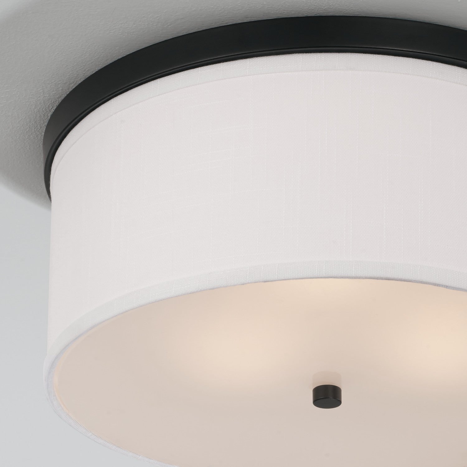 Capital Lighting - 2015MB-480 - Three Light Flush Mount - Midtown - Matte Black